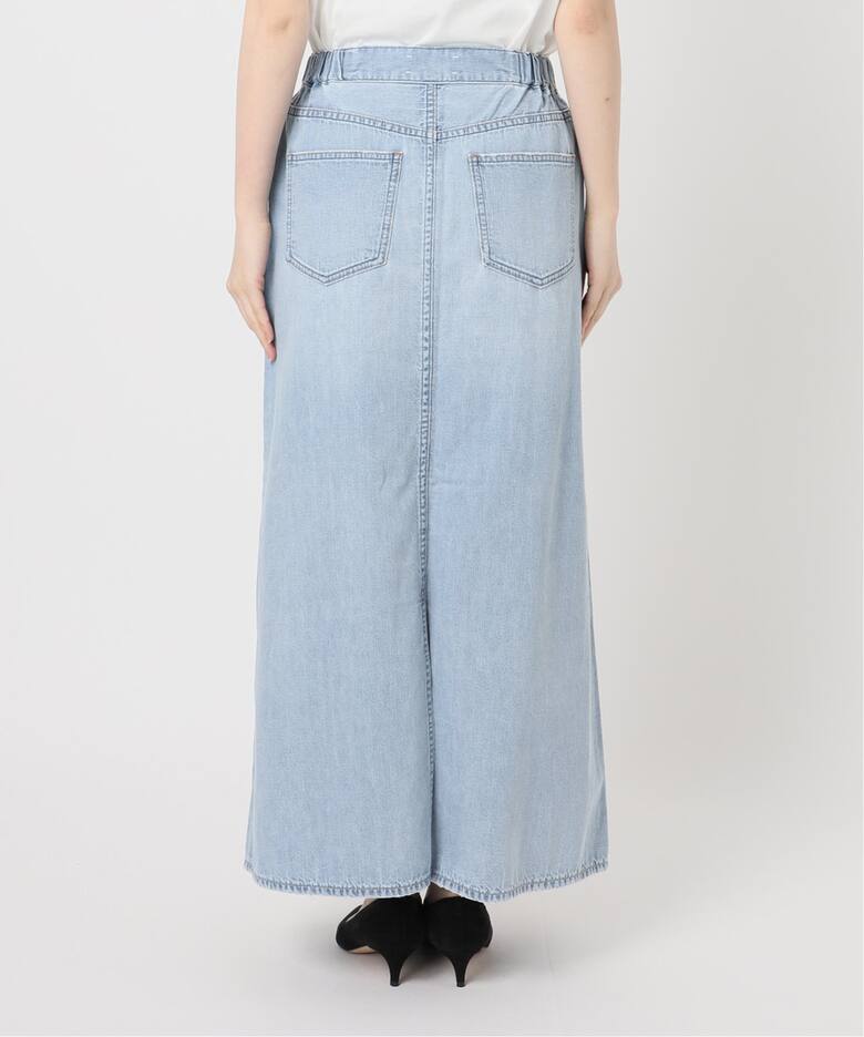 WEB限定追加》upper hights/アッパーハイツ 別注LAZY SKIRT（デニム 