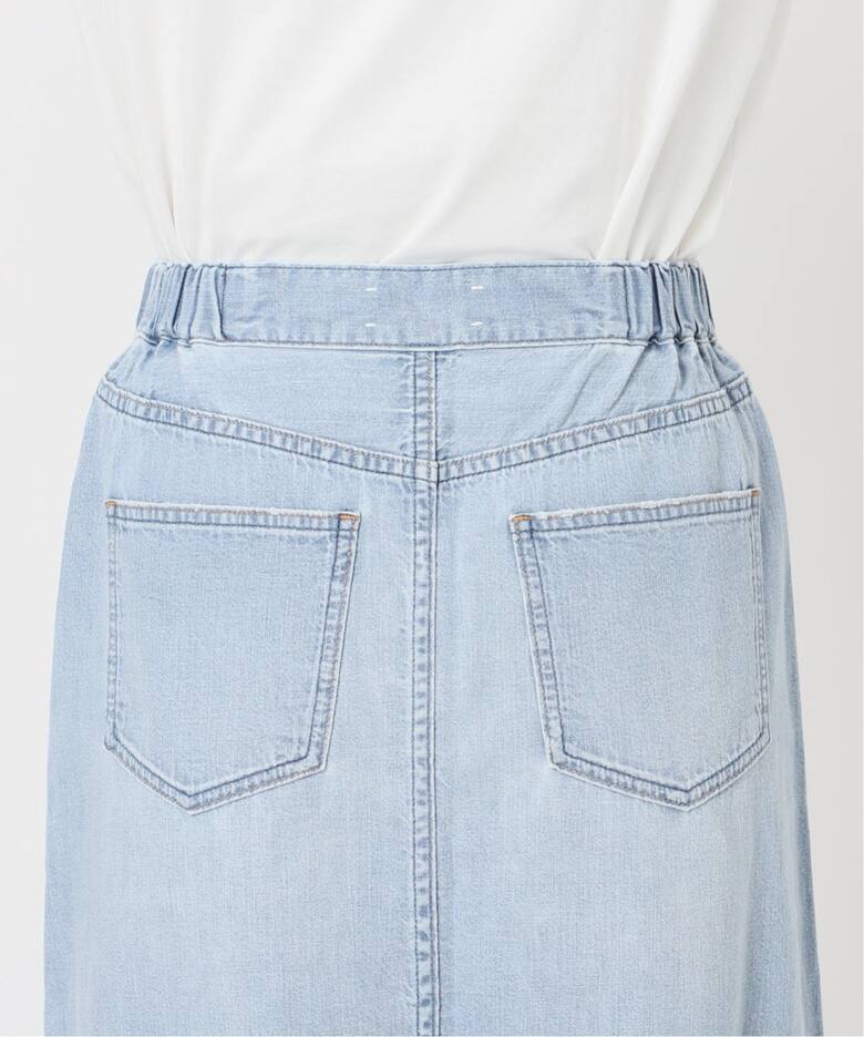 WEB限定追加》upper hights/アッパーハイツ 別注LAZY SKIRT（デニム 