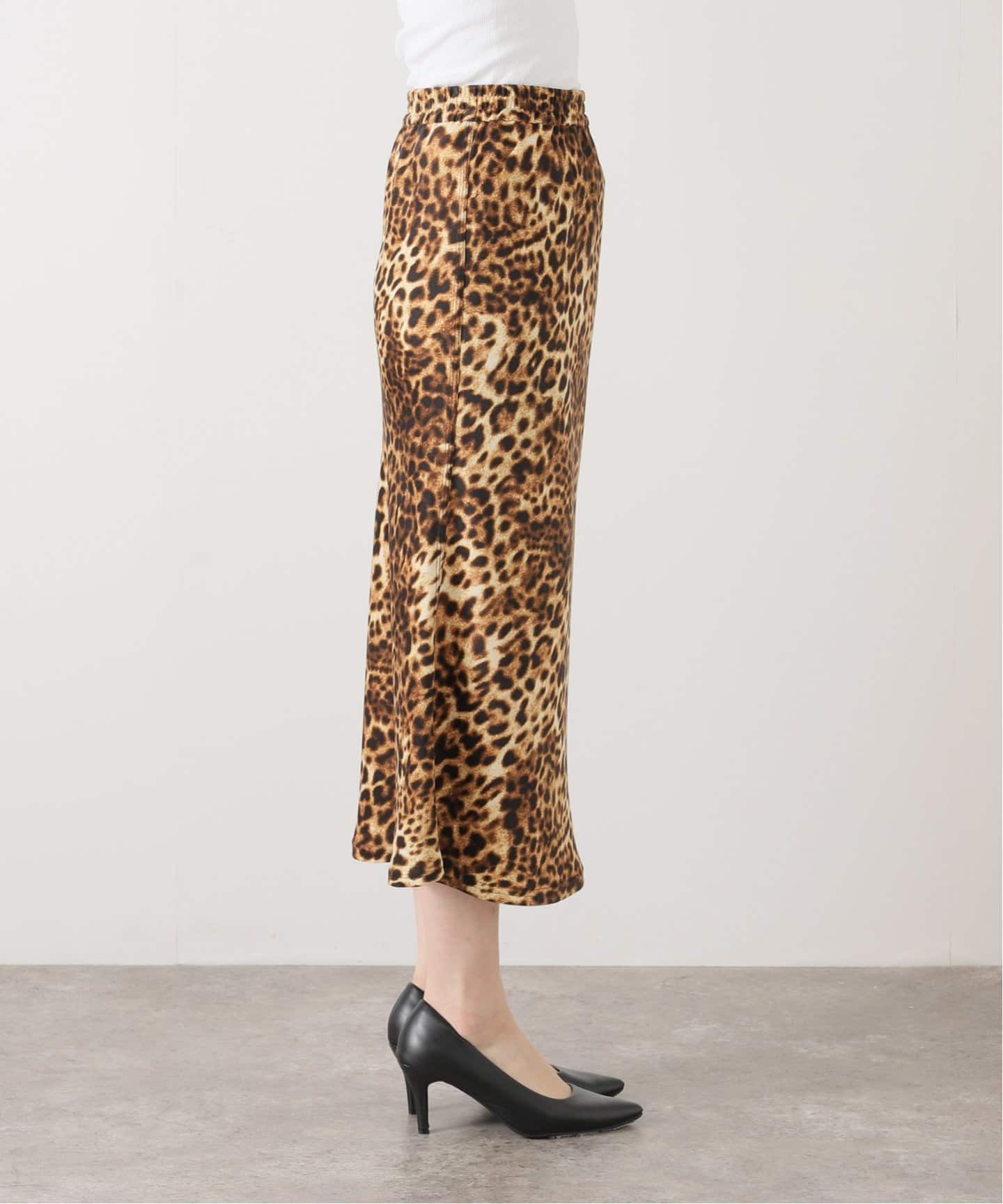 高速配送 オブラダ / OBLADA LEOPARD SKIRT（ロング・マキシ丈 PRNT スカート