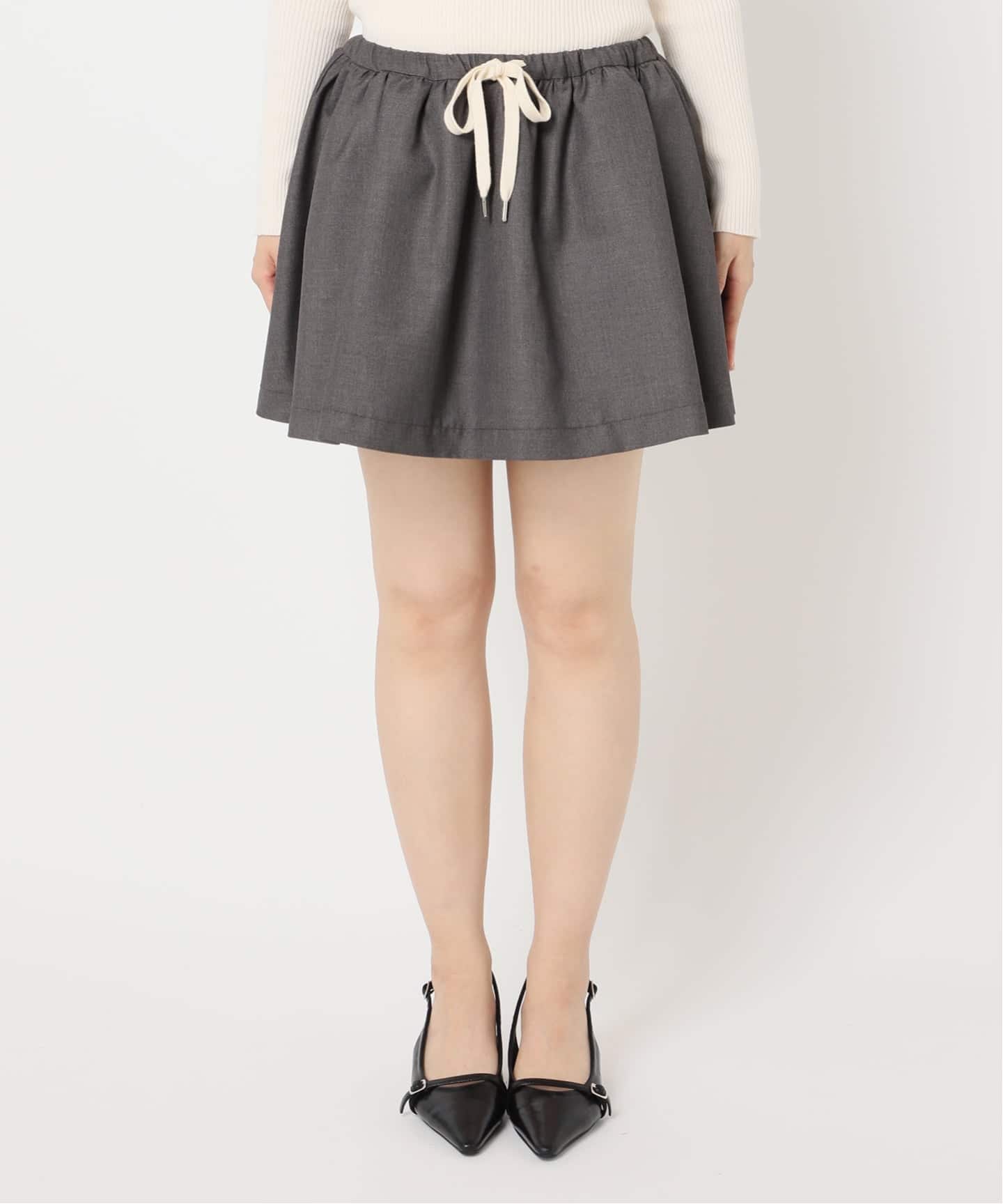 予約》ギャザーミニスカート（ミニスカート）｜U by SPICK&SPAN