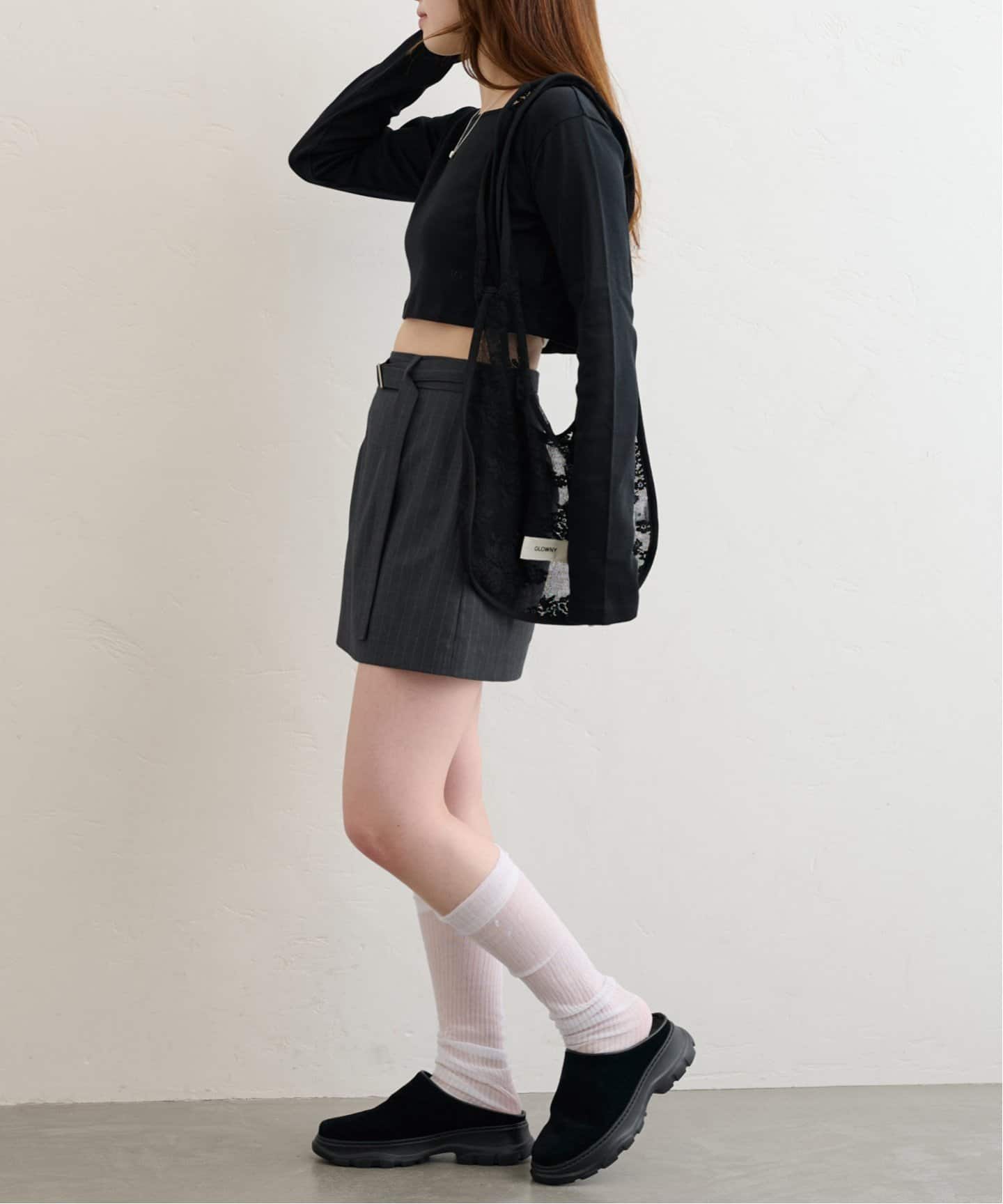 ベルトミニスカート（ミニスカート）｜U by SPICK&SPAN（ユーバイス