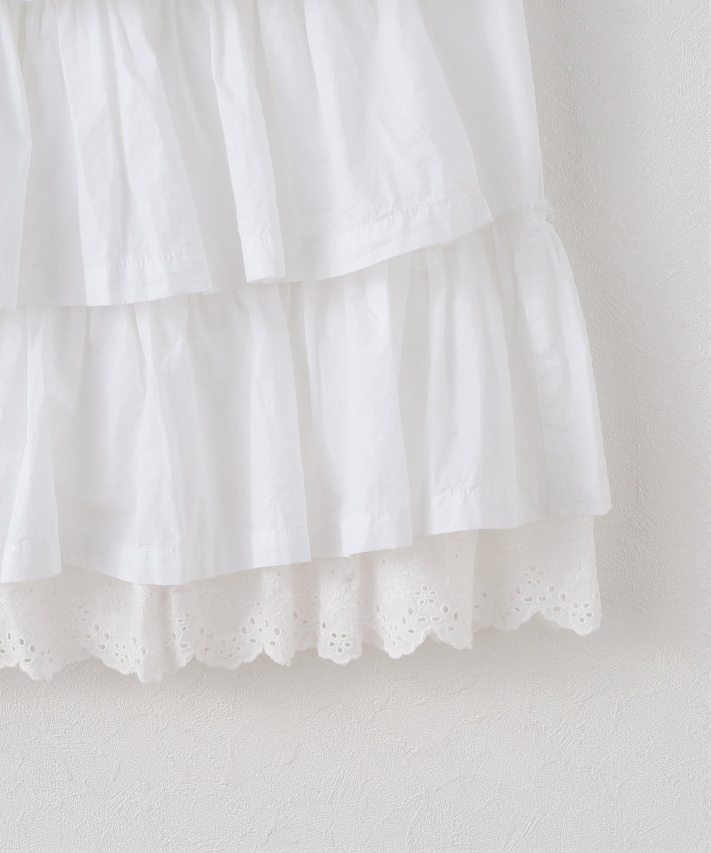 OPEN YY/オープンワイワイ ROLLED WAIST TIERED スカート