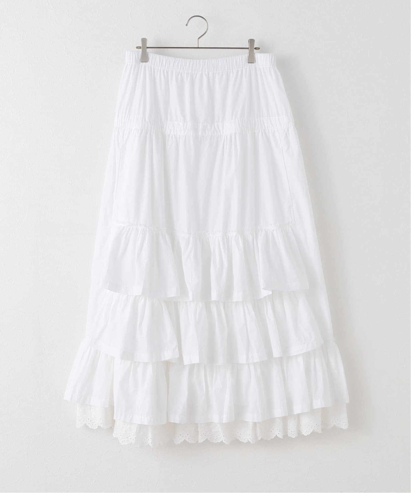 OPEN YY/オープンワイワイ ROLLED WAIST TIERED スカート（ロング