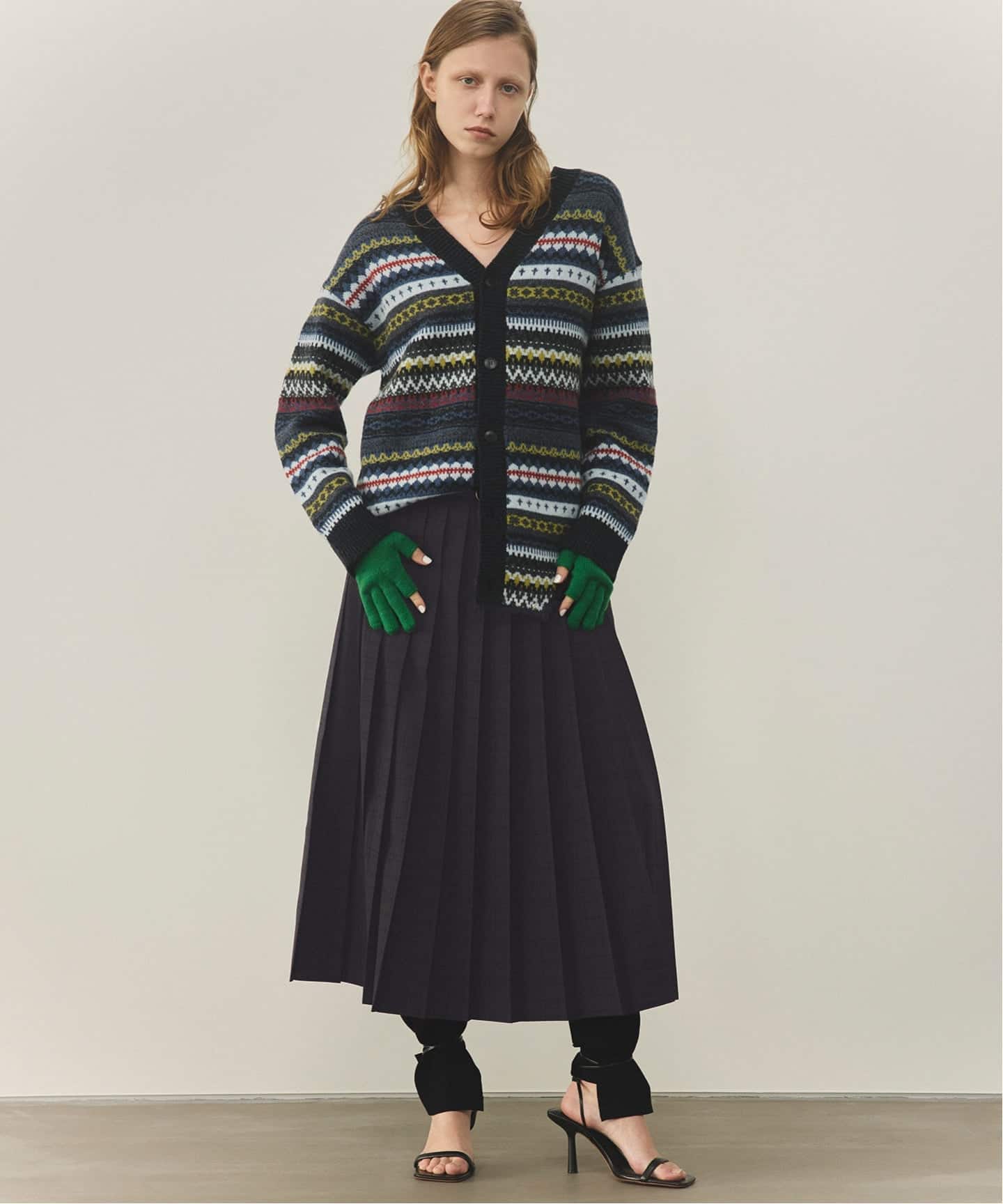 Glyph Pleated Skirt（その他スカート）｜Spick and Span（スピック