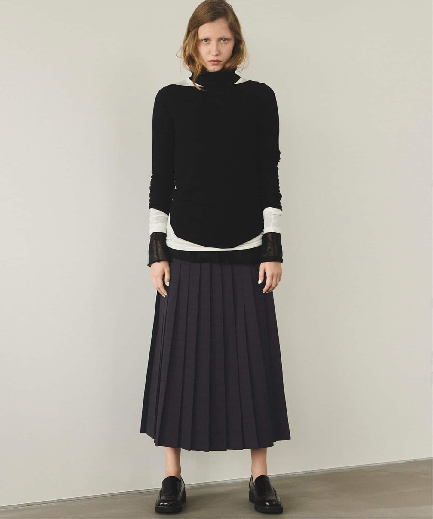 Glyph Pleated Skirt（その他スカート）｜Spick and Span（スピック