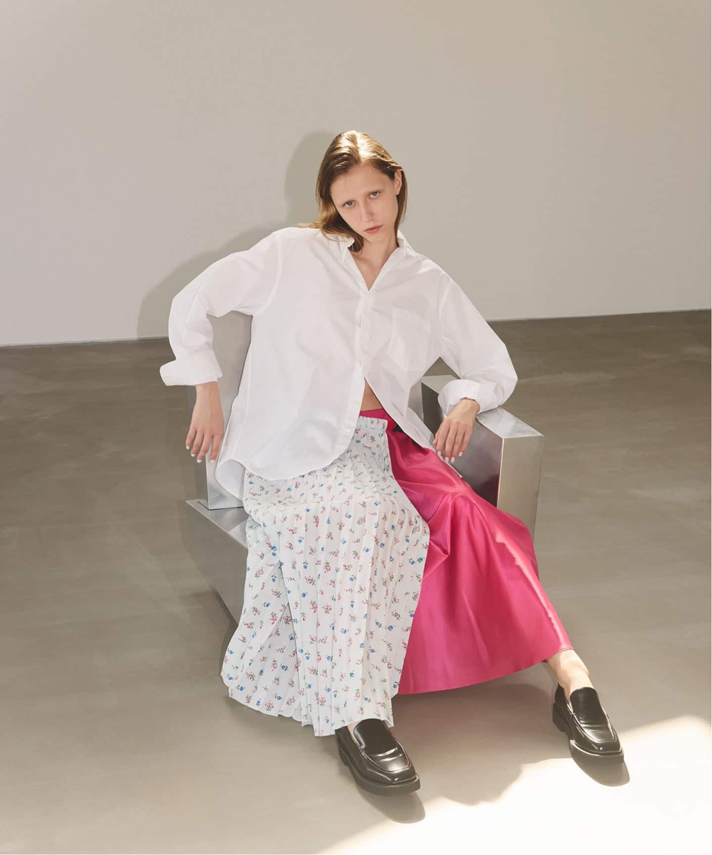 Glyph Flower Pleated Skirt（その他スカート）｜Spick and Span