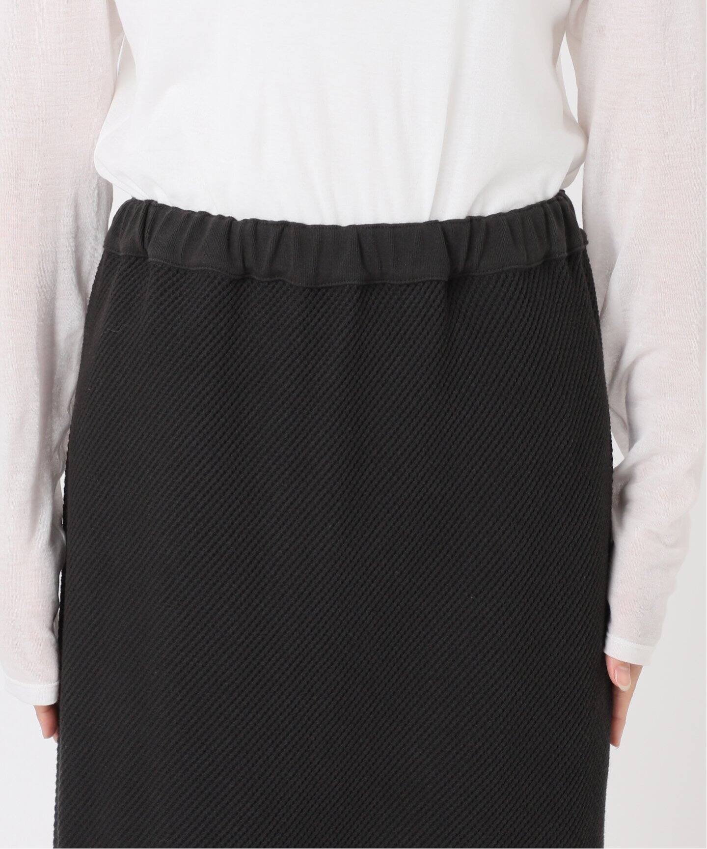 FRAMeWORK｜ワッフルストレートスカート | Rakuten Fashion(楽天