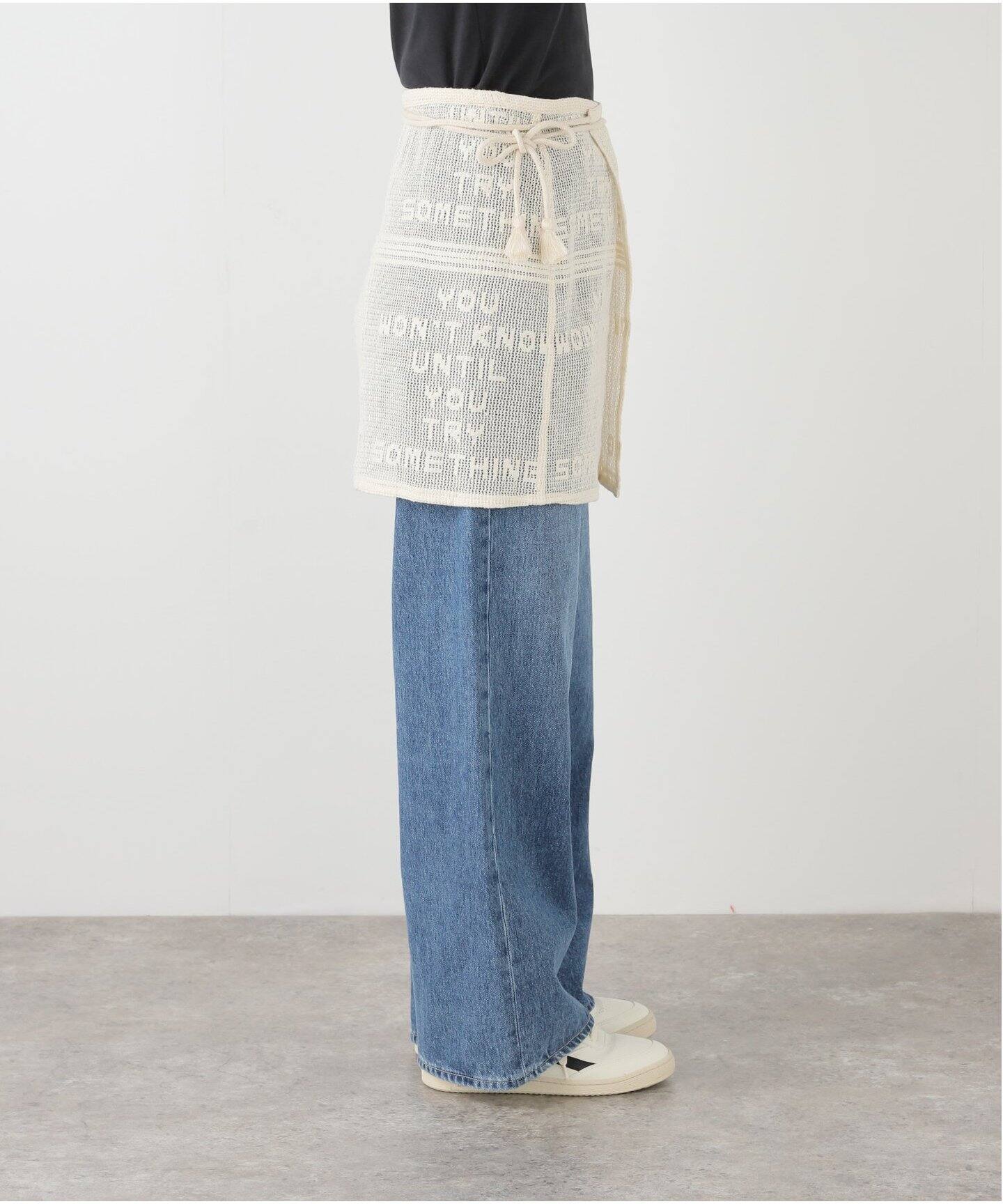 ヴィンテージライクレースエプロンスカート FRAMeWORK（フレームワーク）の「ヴィンテージライクレース