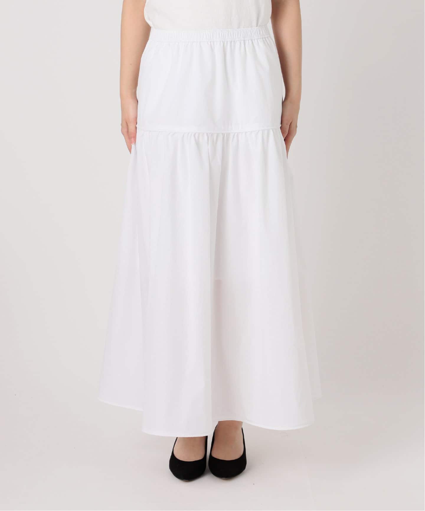 タイプライターロングスカート（ロング・マキシ丈スカート