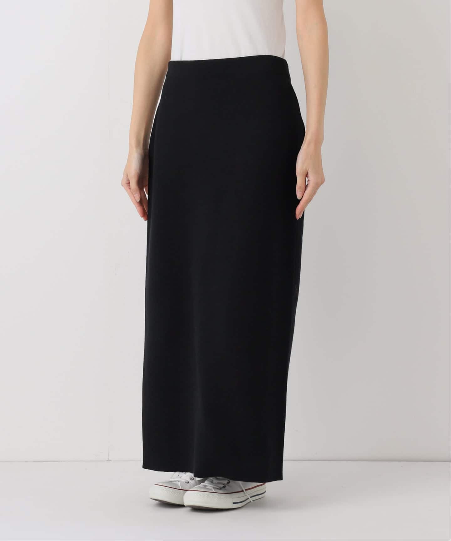 ≪追加≫ダブルジャガードストレートスカート（ロング・マキシ丈