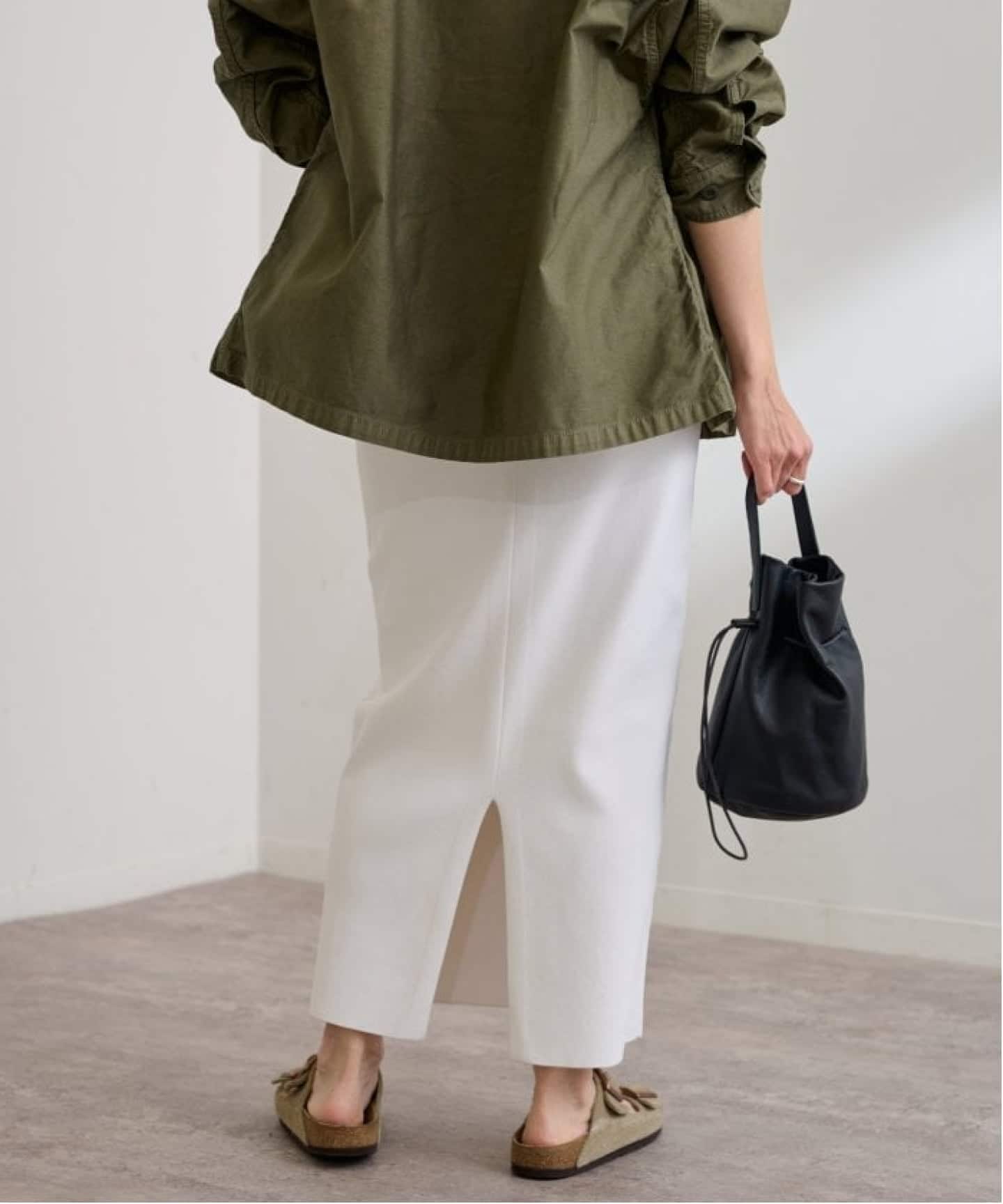 ≪追加・洗濯機洗い可能≫VIS-NYフルニードルタイトスカート2（ロング