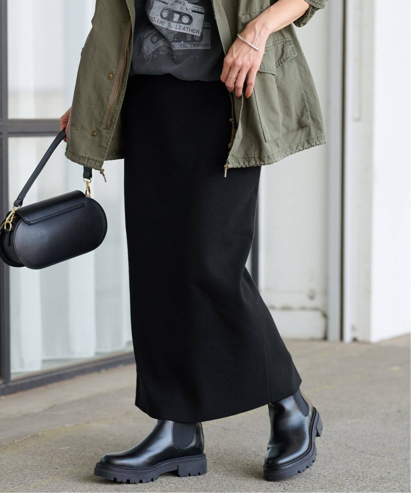 ≪追加≫総針タイトスカート 2（ロング・マキシ丈スカート