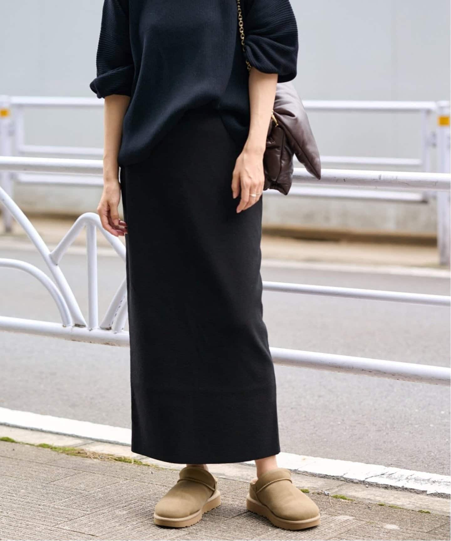 ≪追加≫総針タイトスカート 2（ロング・マキシ丈スカート