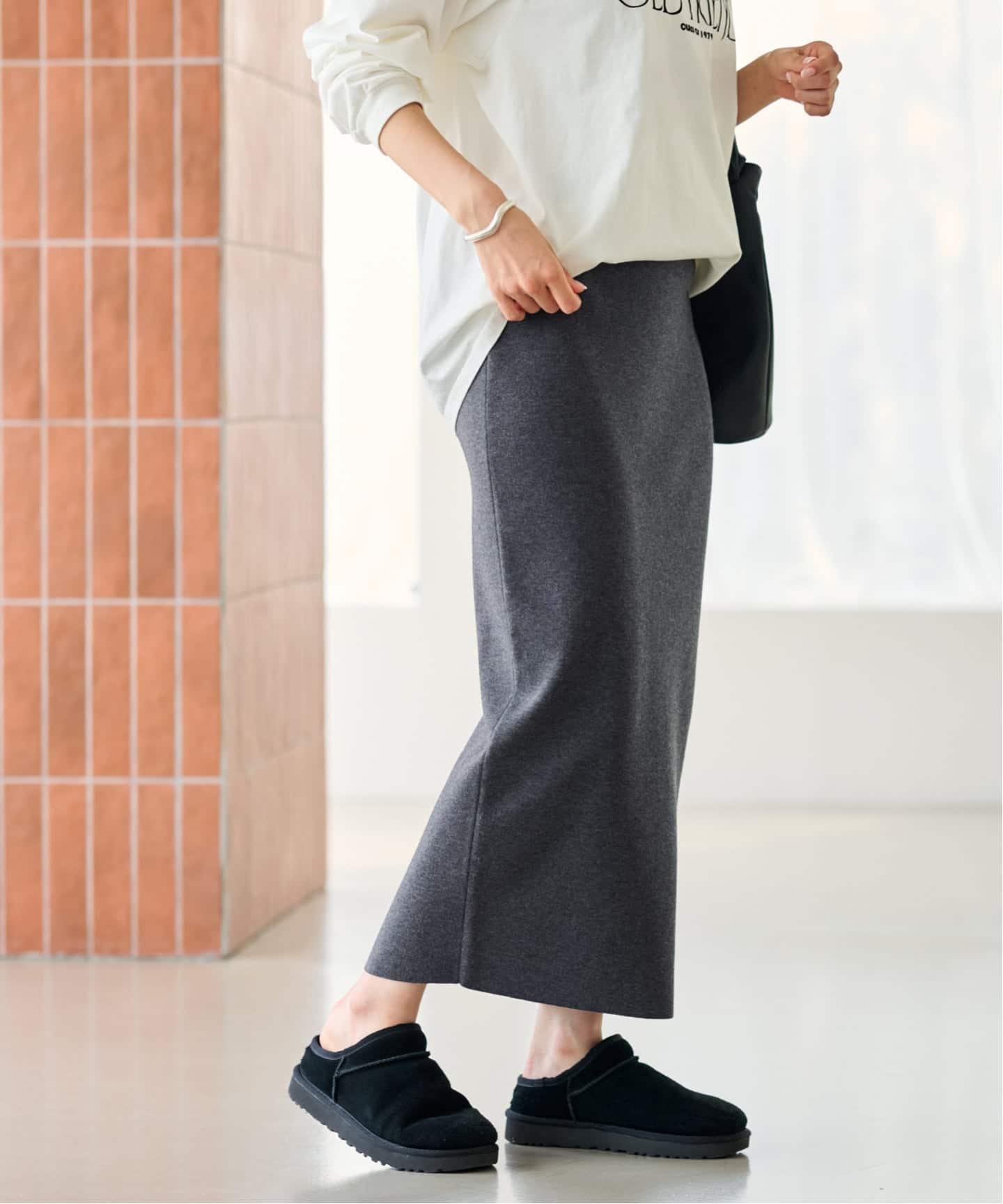 ≪追加≫総針タイトスカート 2（ロング・マキシ丈スカート