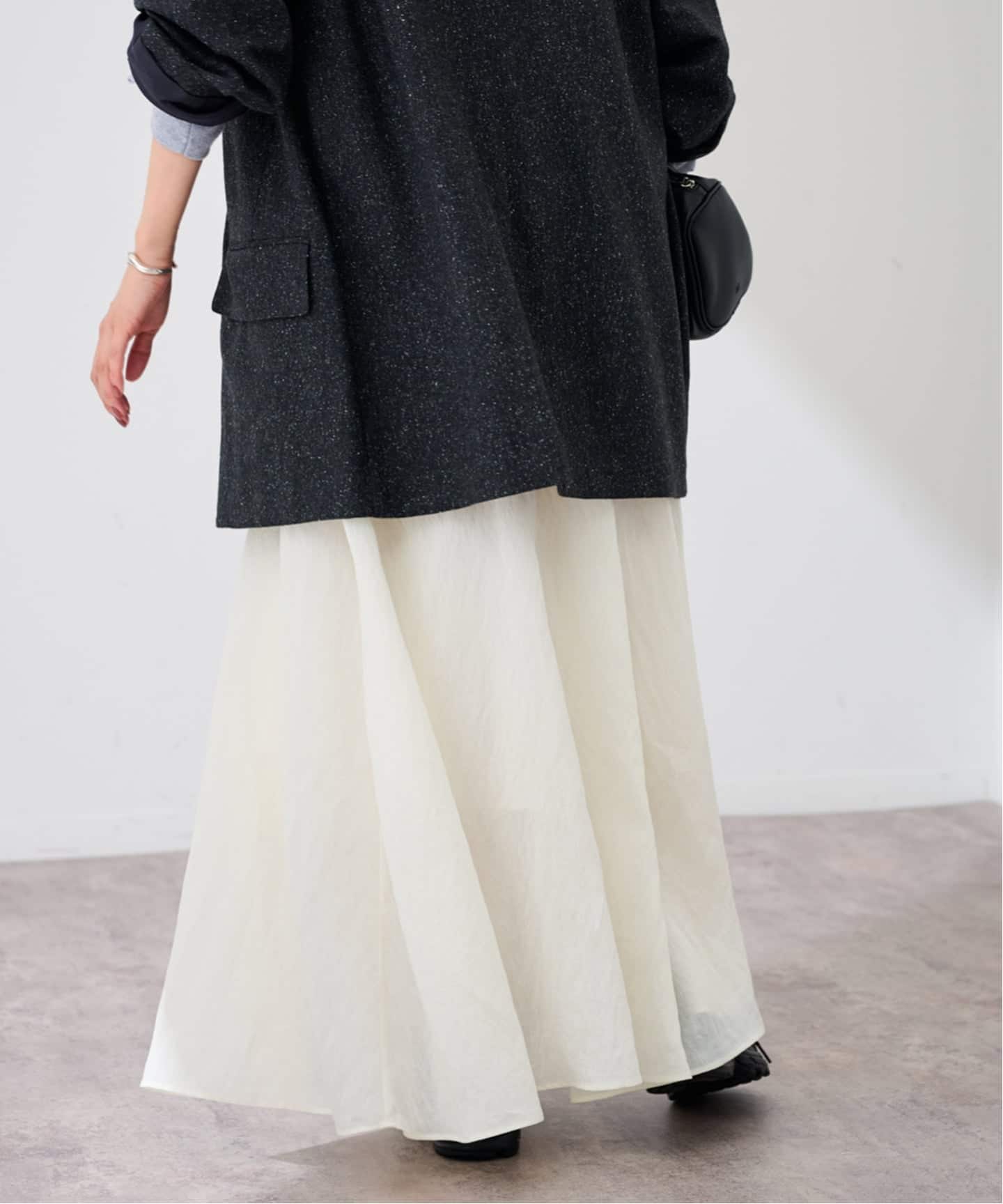 ≪予約≫ギャザースカート（ロング・マキシ丈スカート