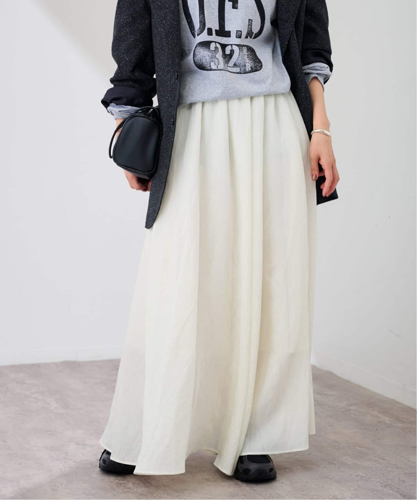 ギャザースカート（ロング・マキシ丈スカート）｜FRAMeWORK（フレーム