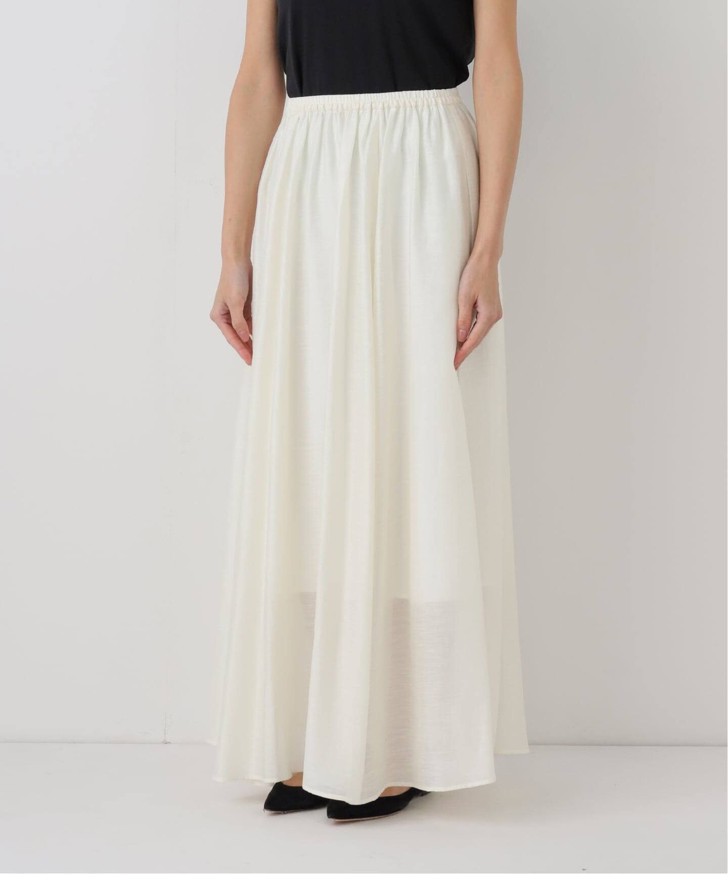 ギャザースカート（ロング・マキシ丈スカート）｜FRAMeWORK（フレーム