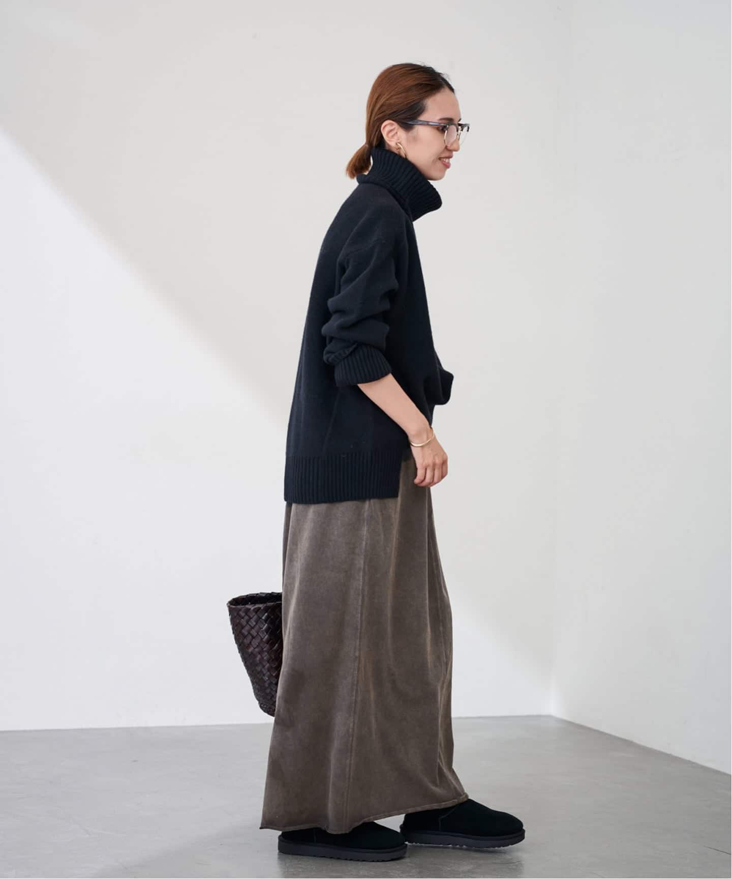 ウェットオゾン加工スカート（ロング・マキシ丈スカート）｜FRAMeWORK