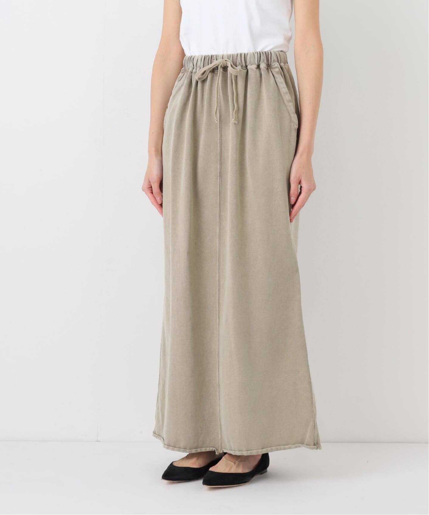 FRAMeWORKウェットオゾン加工スカート　グレー38 FRAMeWORKウェットオゾン加工スカート グレー38 FRAMeWORKウェット