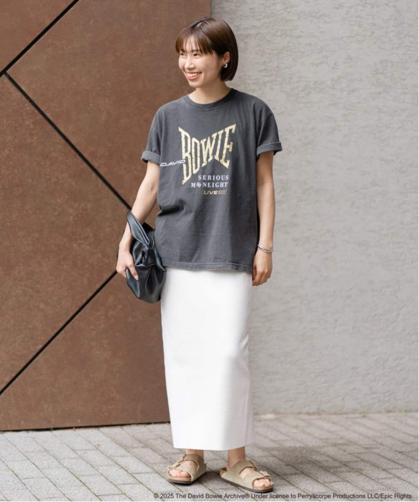 FRAMeWORK:RAMIEコットンフルニードルタイトスカート38ブラック FRAMeWORK:RAMIEコットンフルニードルタイトスカート38ブラック