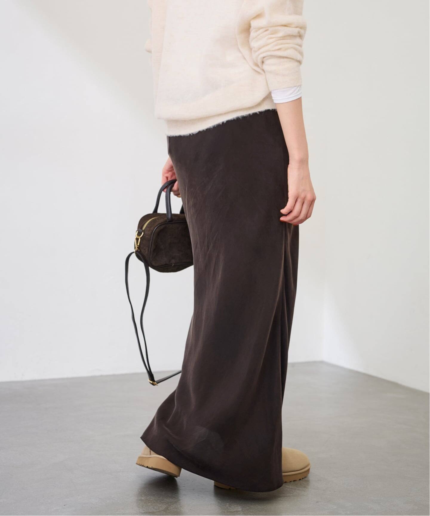 FRAMeWORK 追加シルキーキュプラバイアススカート2 FRAMeWORK｜≪追加≫シルキーキュプラバイアススカート2