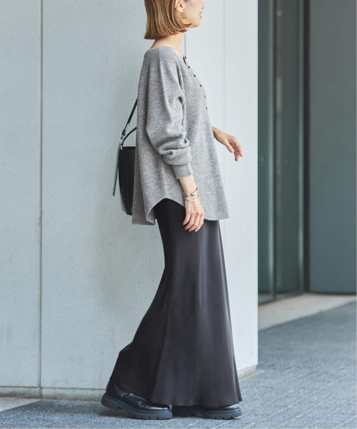 FRAMeWORK 追加シルキーキュプラバイアススカート2 FRAMeWORK｜≪追加≫シルキーキュプラバイアススカート2