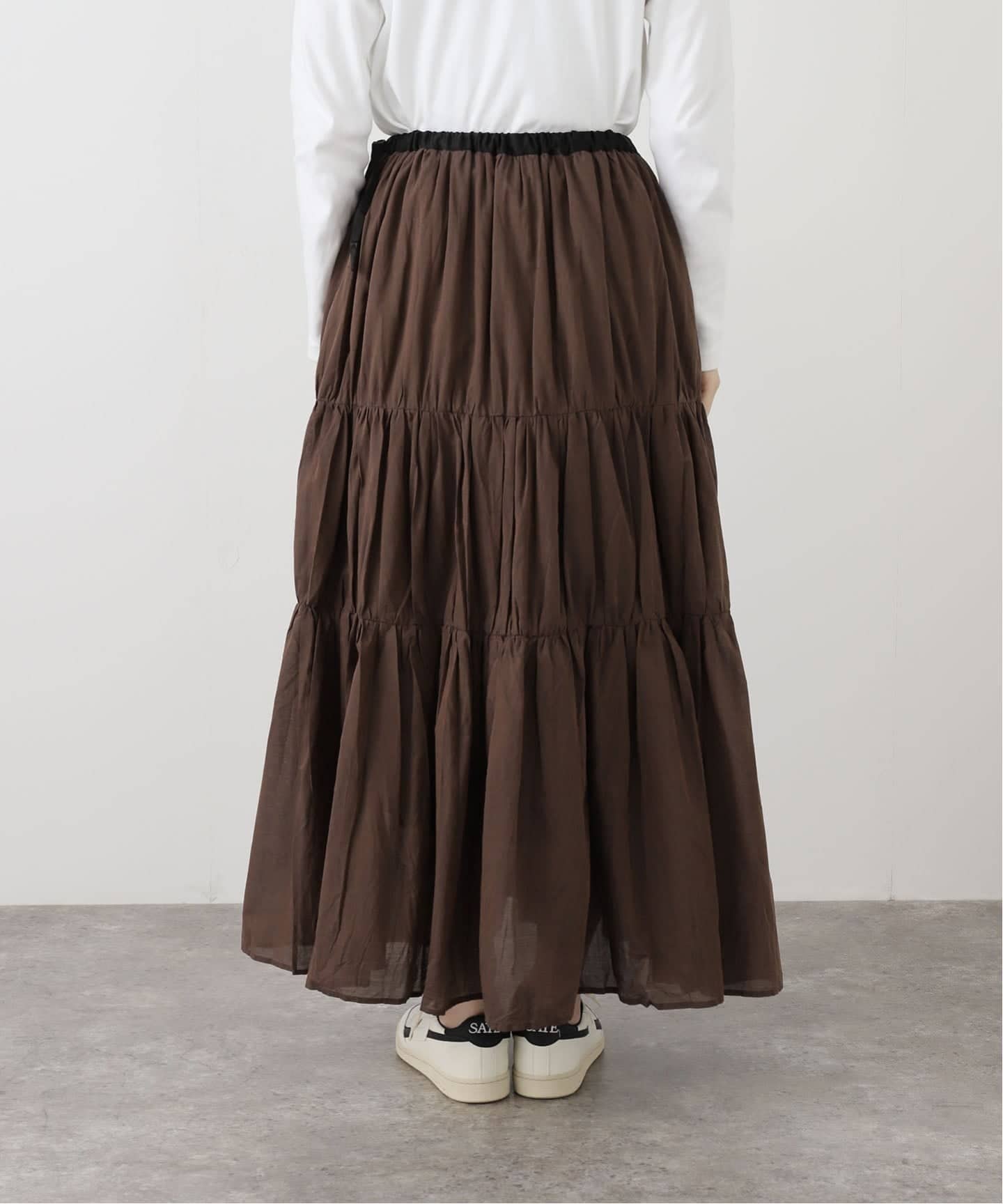 enrica エンリカ ティアード マキシワンピース enrica マキシワンピース ロングワンピース シャツワンピース