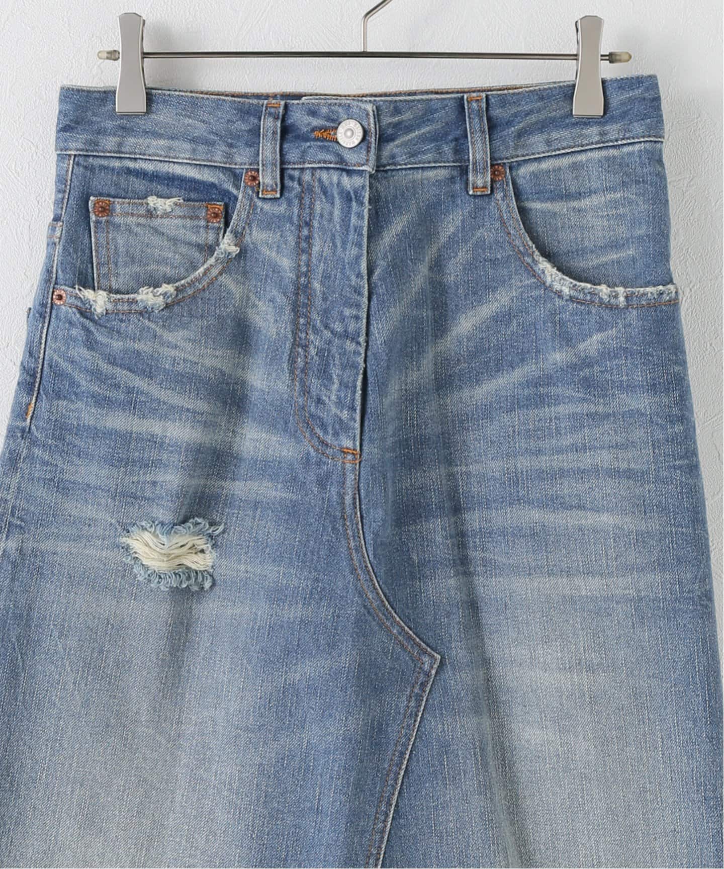 MM6/エムエムシックス DENIM LONG スカート（ロング・マキシ丈