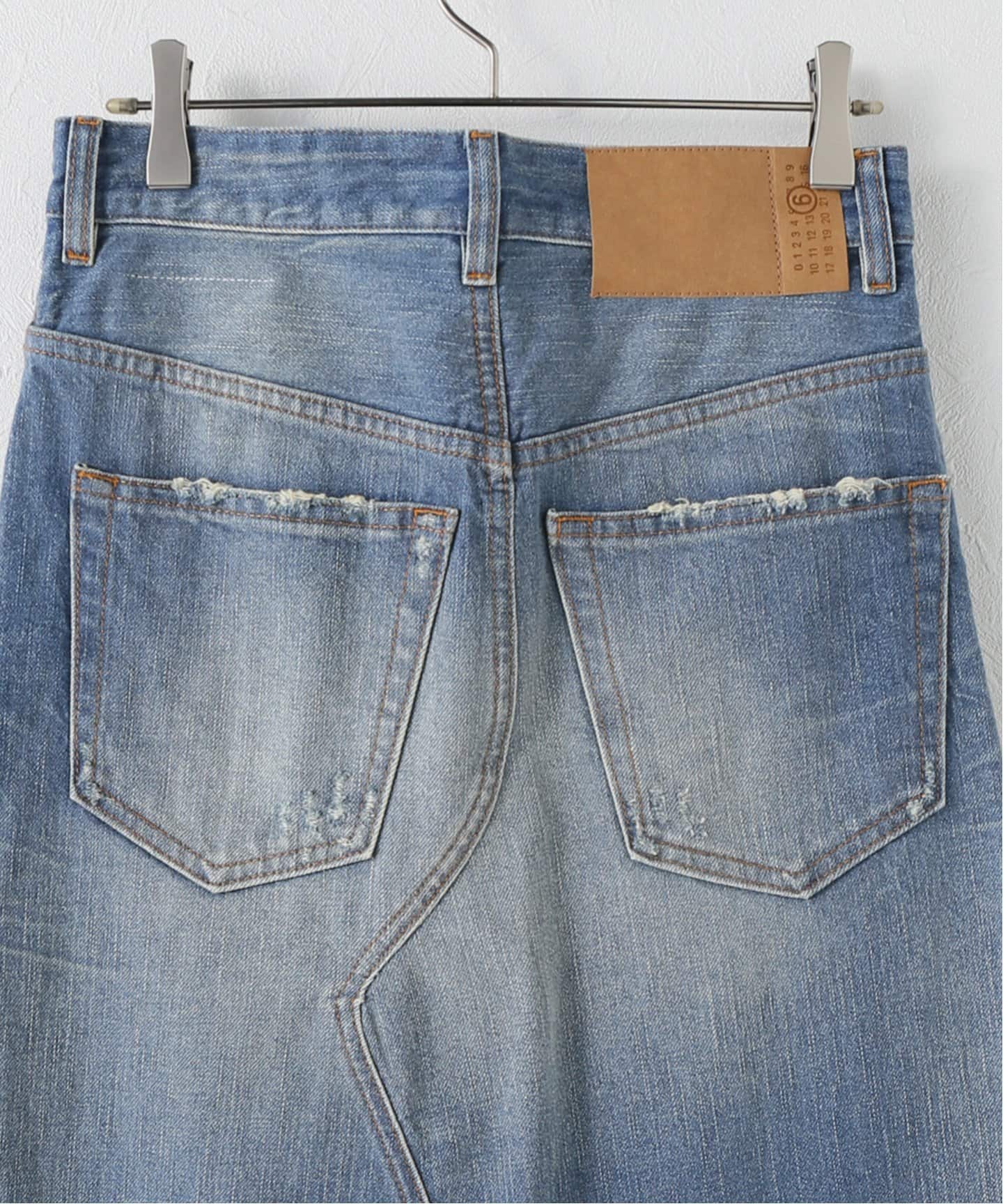 MM6/エムエムシックス DENIM LONG スカート（ロング・マキシ丈