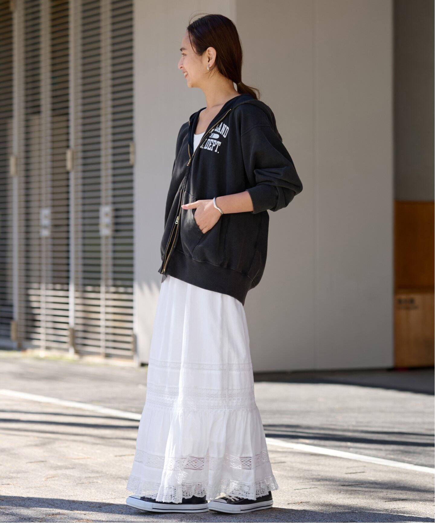 NODRESS×LABELHOOD】レースチュチュスカート クラシックスカート 緩慢
