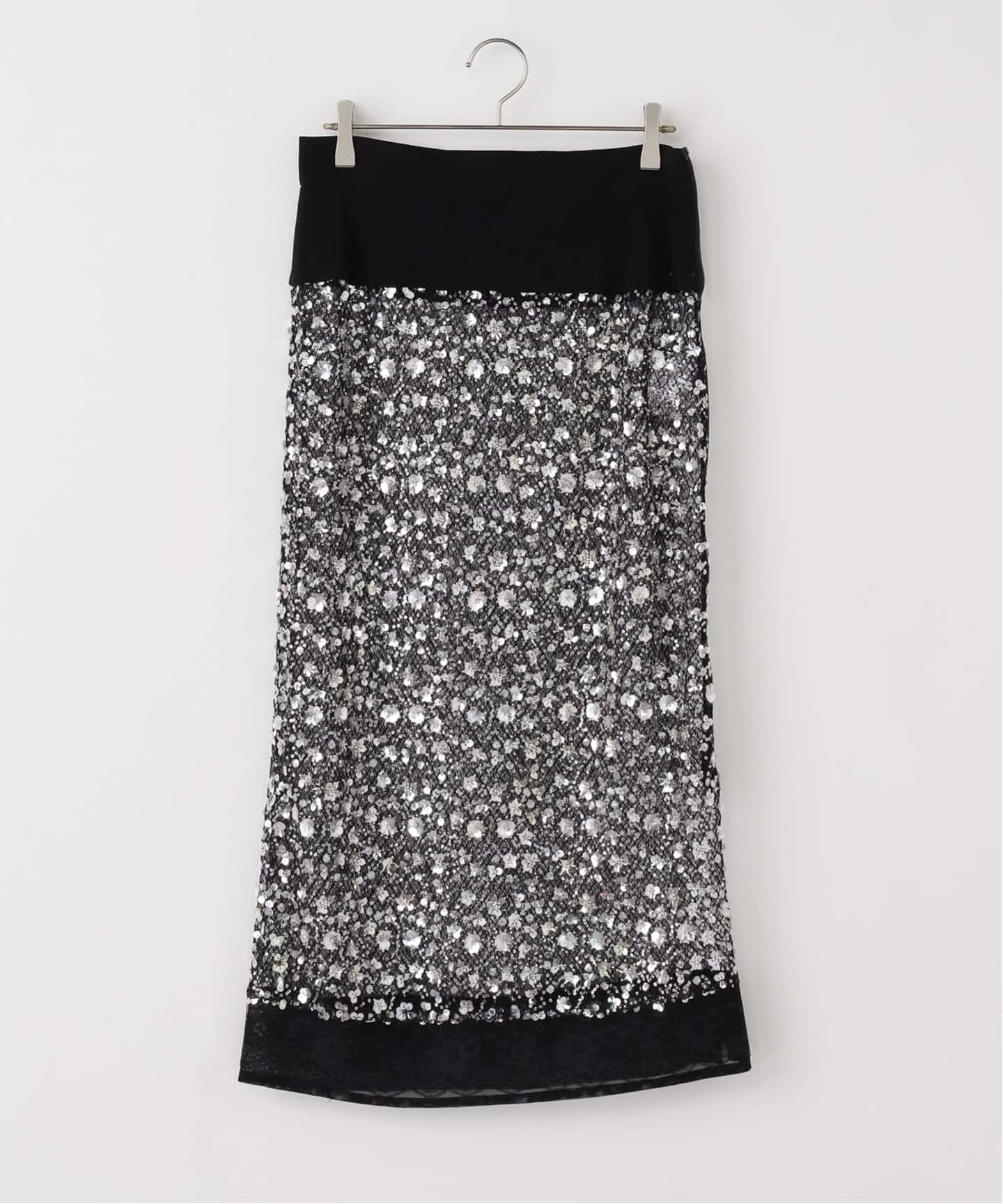 CHIKA KISADA/チカ キサダ】SEQUINS SKIRT（その他スカート