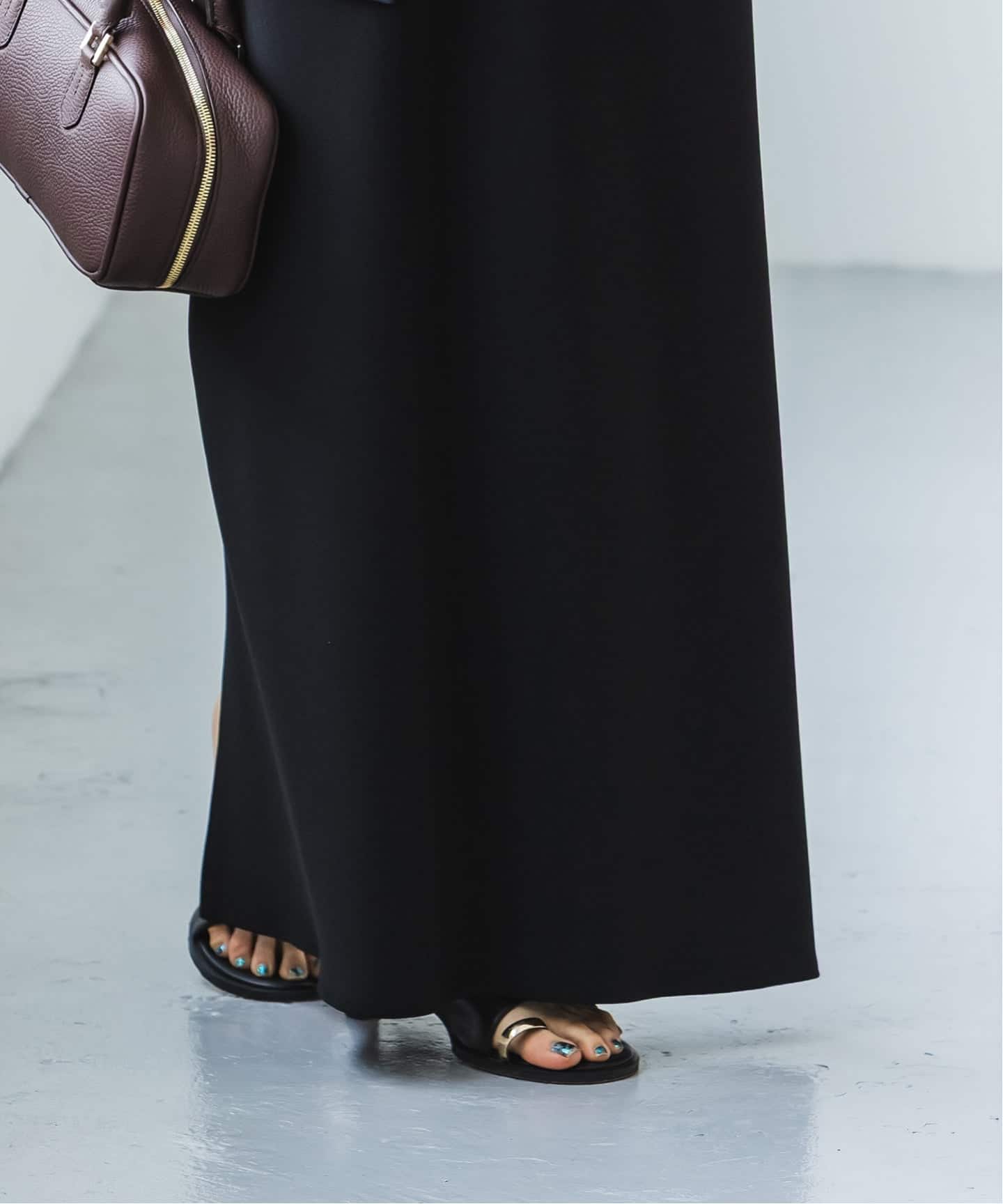 追加》【洗える】コンフォートジャージーライクタイトスカート 5