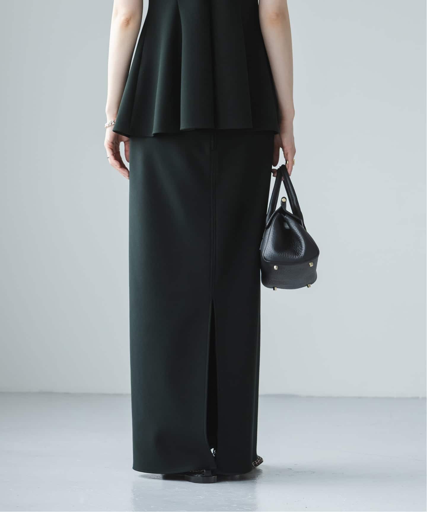 追加》【洗える】コンフォートジャージーライクタイトスカート 5