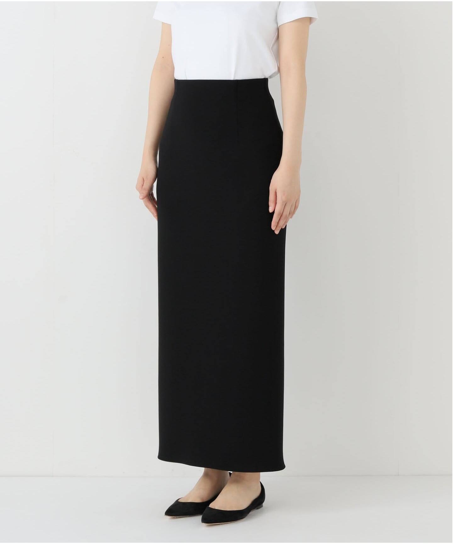 25SS コンフォートジャージーライクタイトスカート NOBLE スカート 「追加」「洗える」コンフォートジャージーライク