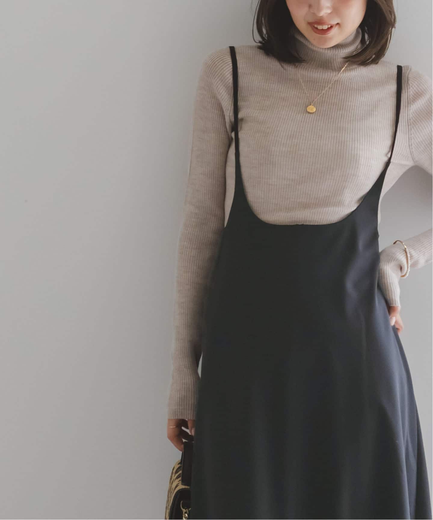 キャミストラップフレアスカート（ワンピース）｜NOBLE