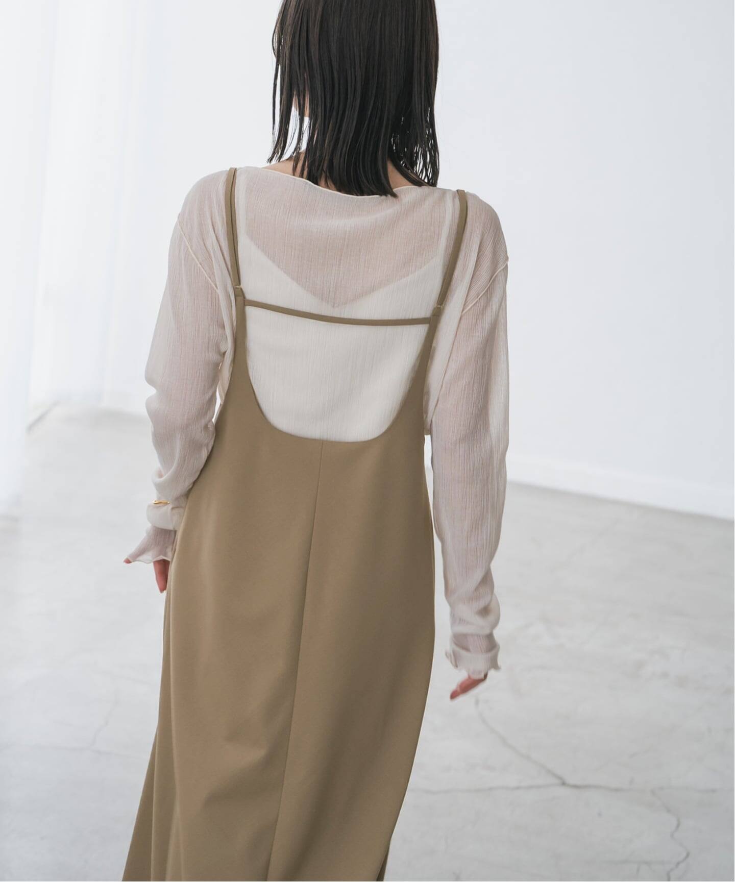 キャミストラップフレアスカート（ワンピース）｜NOBLE