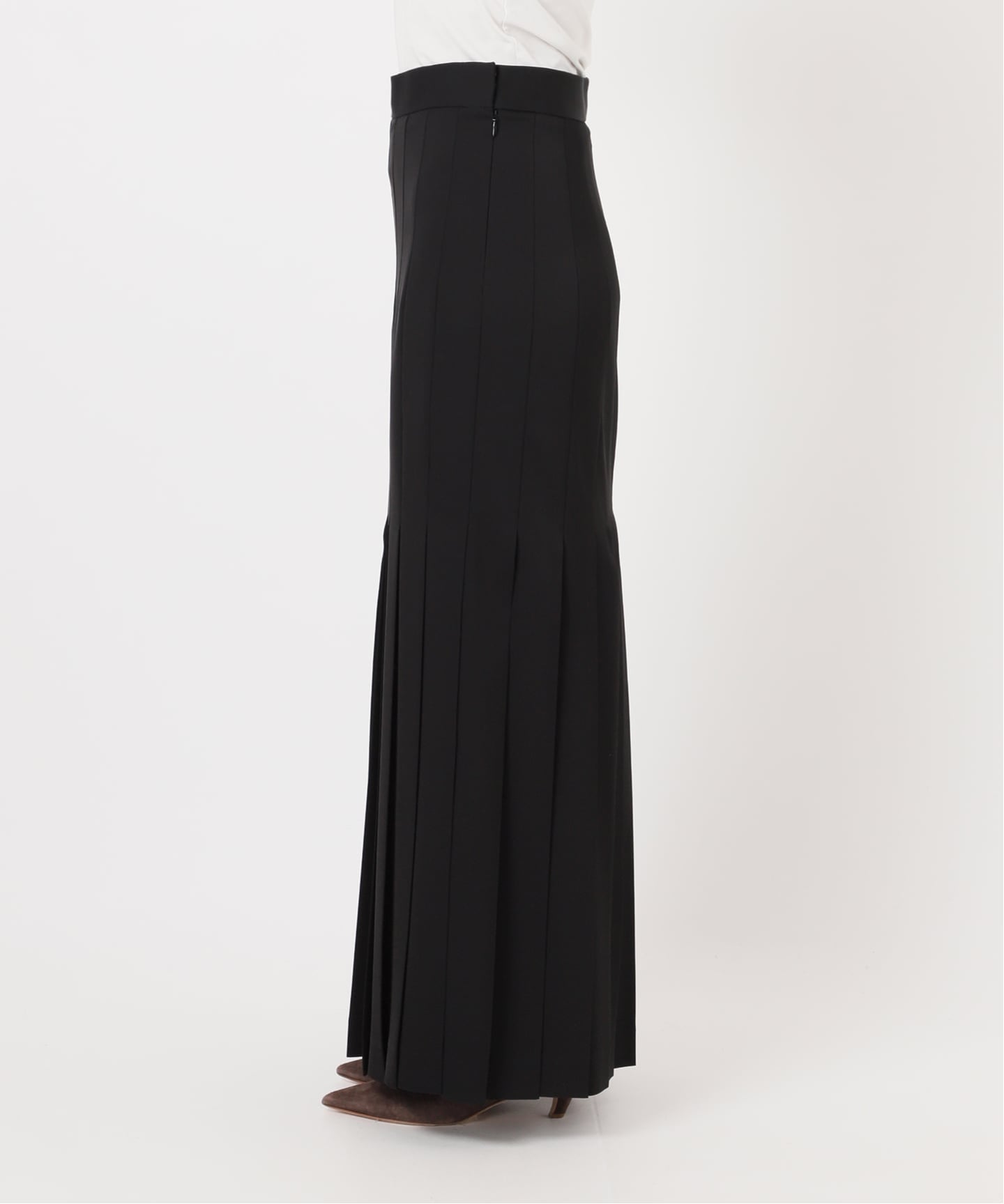 ELENI/エルニ シームプリーツスカート（ロング・マキシ丈スカート