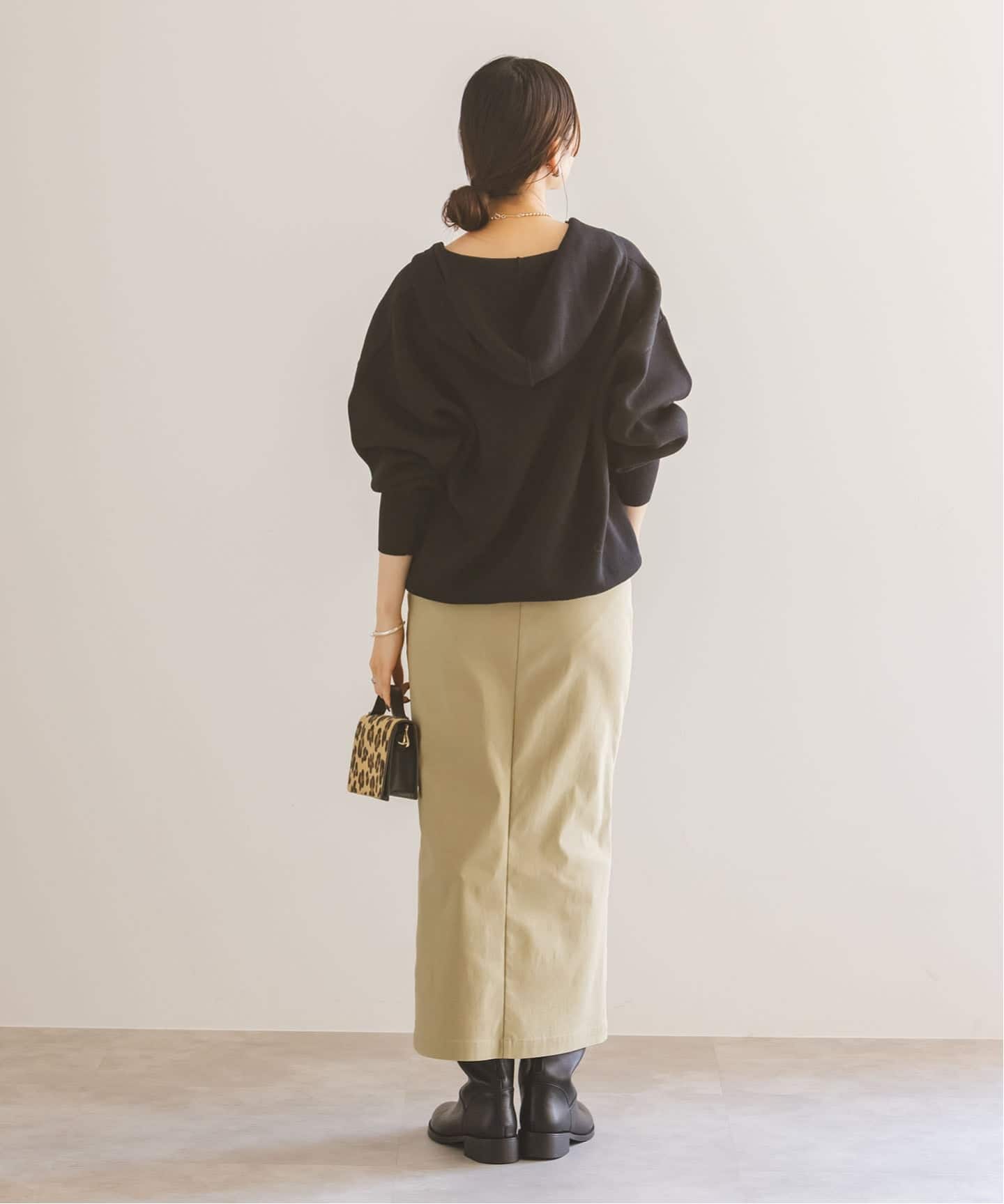 Noble＊ジップタイトスカート Noble 定番ジップタイトスカート 40 未使用 ブルー - メルカリ