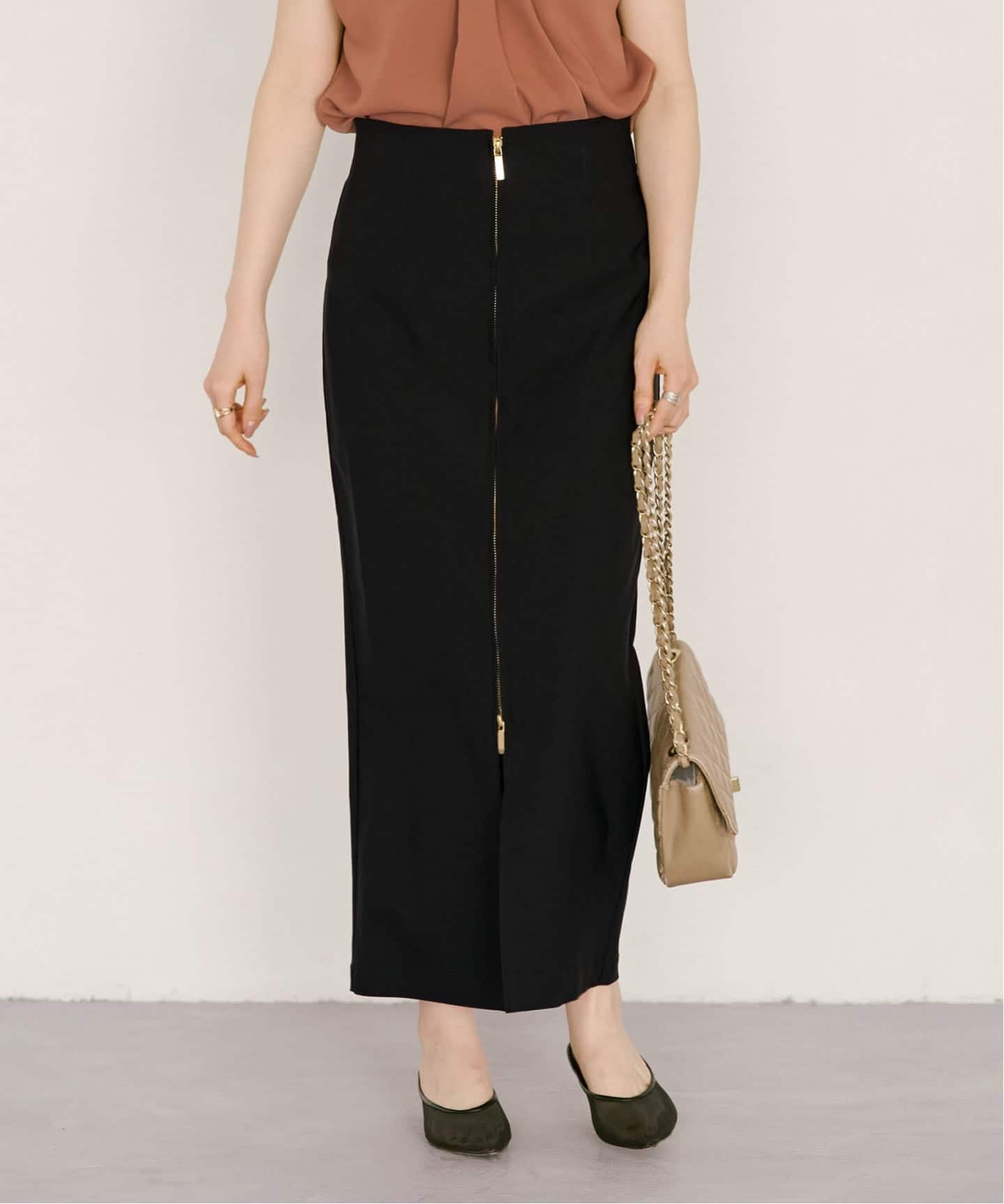 追加2》RyNyコンフォートストレッチジップタイトスカート（ロング