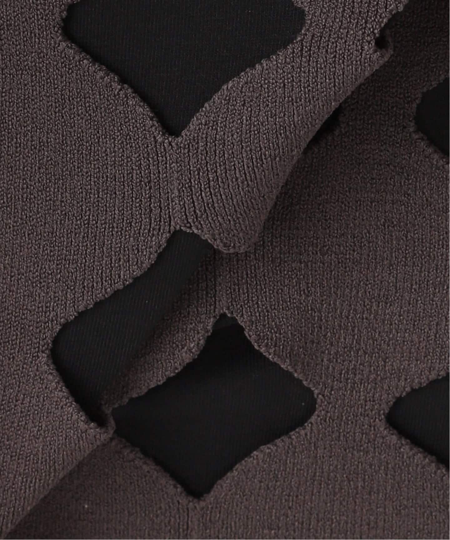 追加2》ドットモチーフニットスカート（ロング・マキシ丈スカート