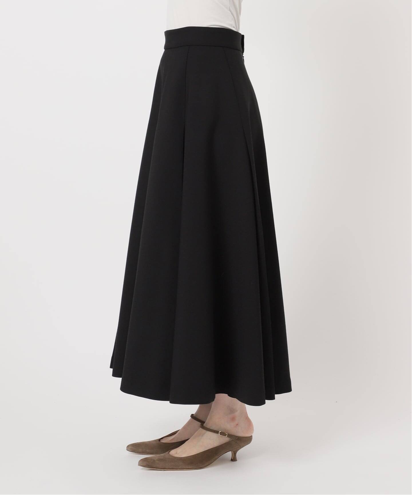 ダブルクロスタックスカート（ロング・マキシ丈スカート