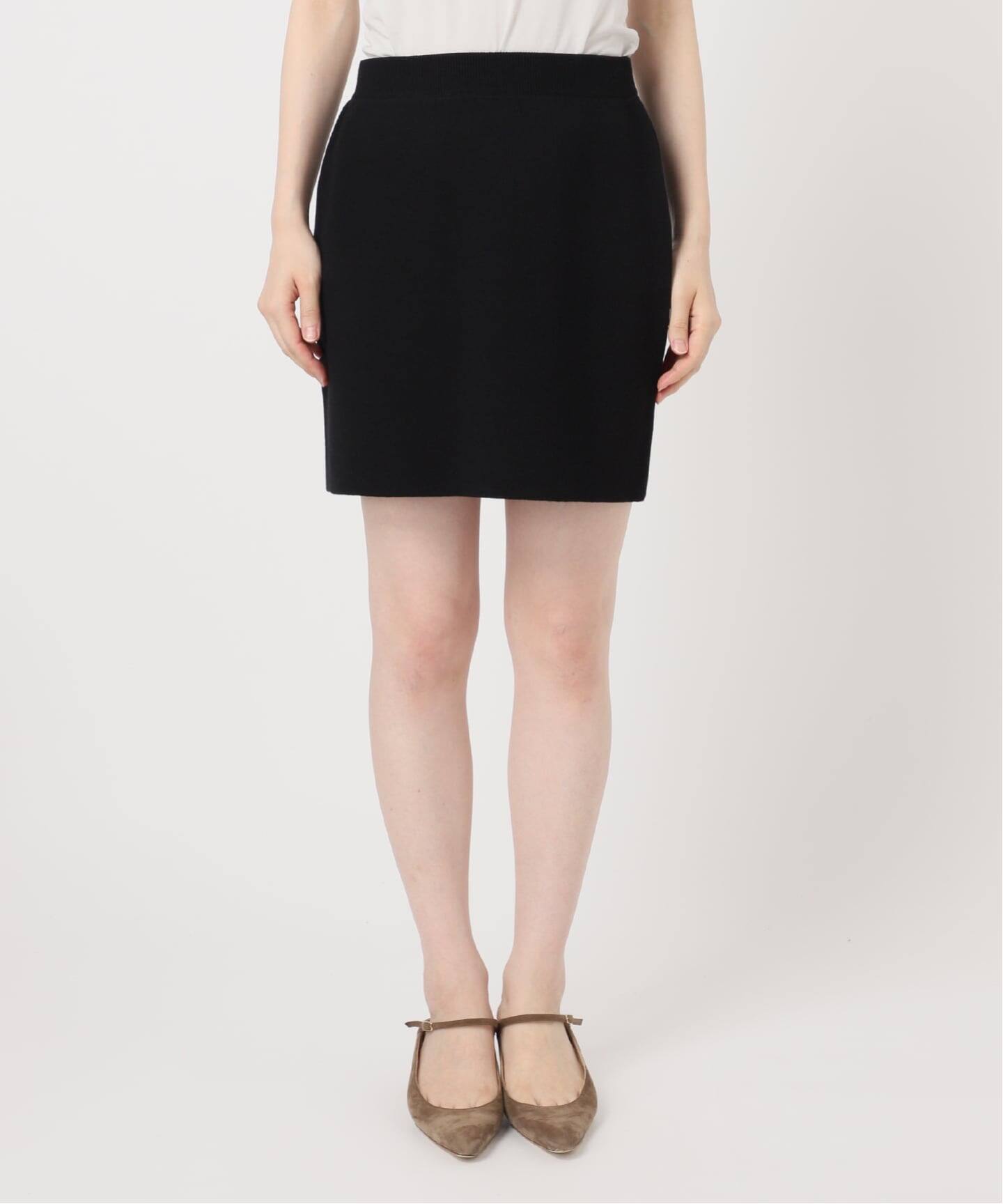 接結タック編みミニスカート（ミニスカート）｜NOBLE（ノーブル）の