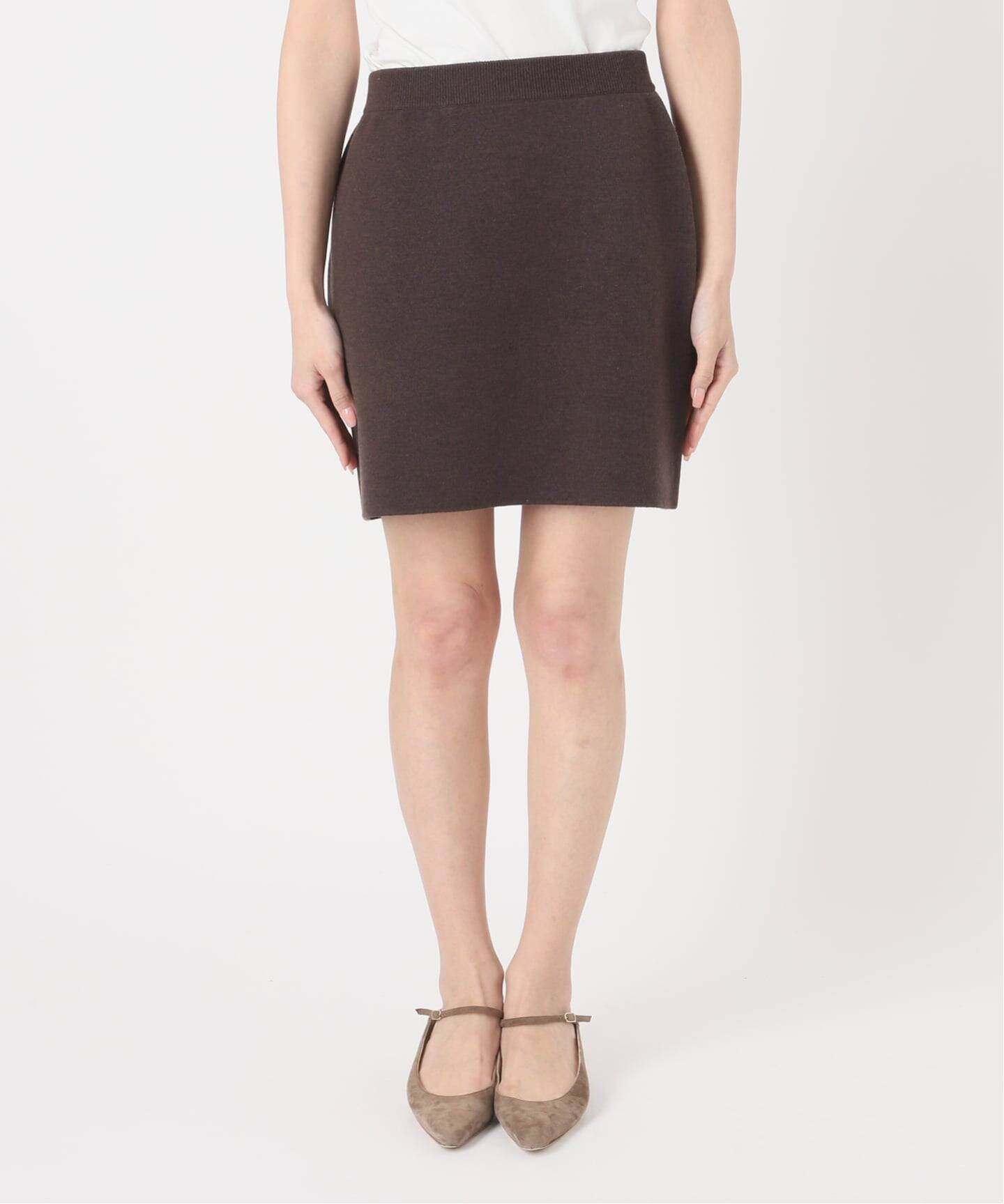 接結タック編みミニスカート（ミニスカート）｜NOBLE（ノーブル）の