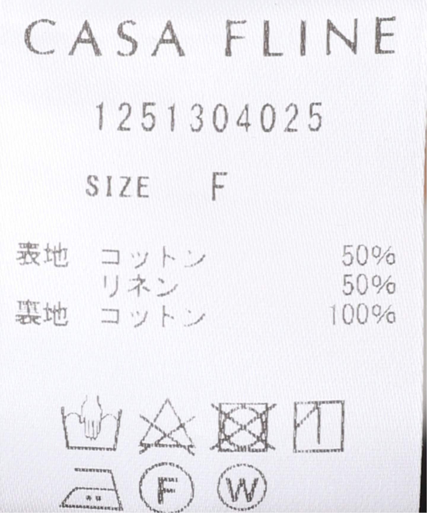 CASAFLINE/カーサフライン コットンリネンスカート（ロング