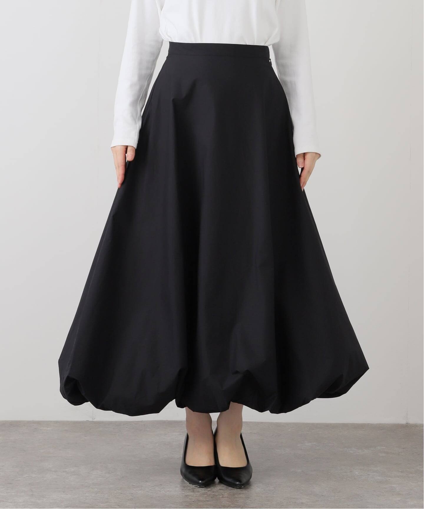 新品☆BY MALENE BIRGER 紺色 ロングスカート BY MALENE BIRGER/バイマレーネビルガー バルーンスカート
