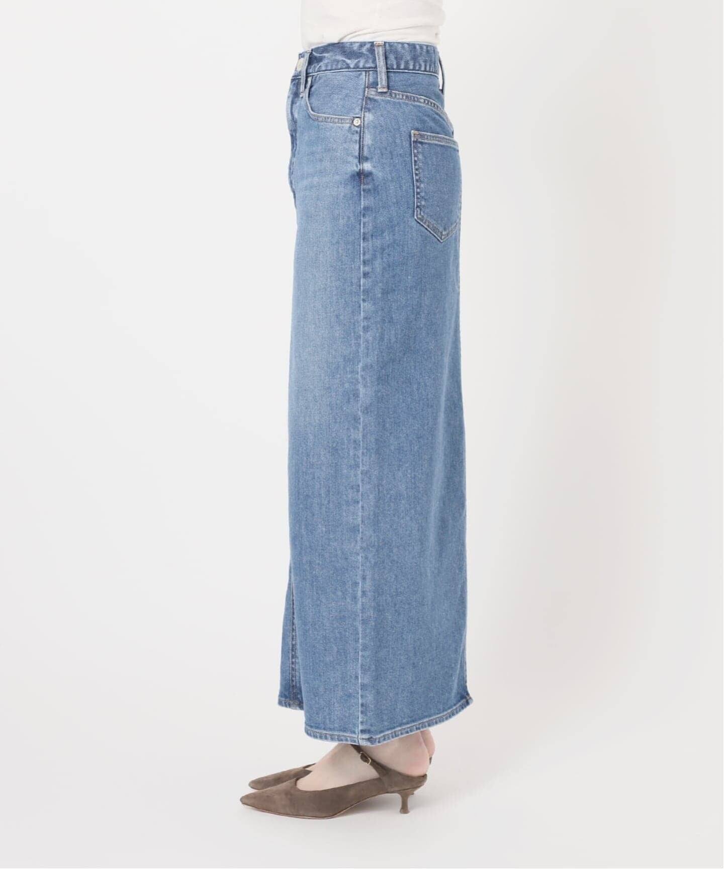 ノーブル　デニムスカート　別注　NEED by heritage RINA 24 追加・NOBLE別注》NEED by heritage/ニードバイ ヘリテージ RINA