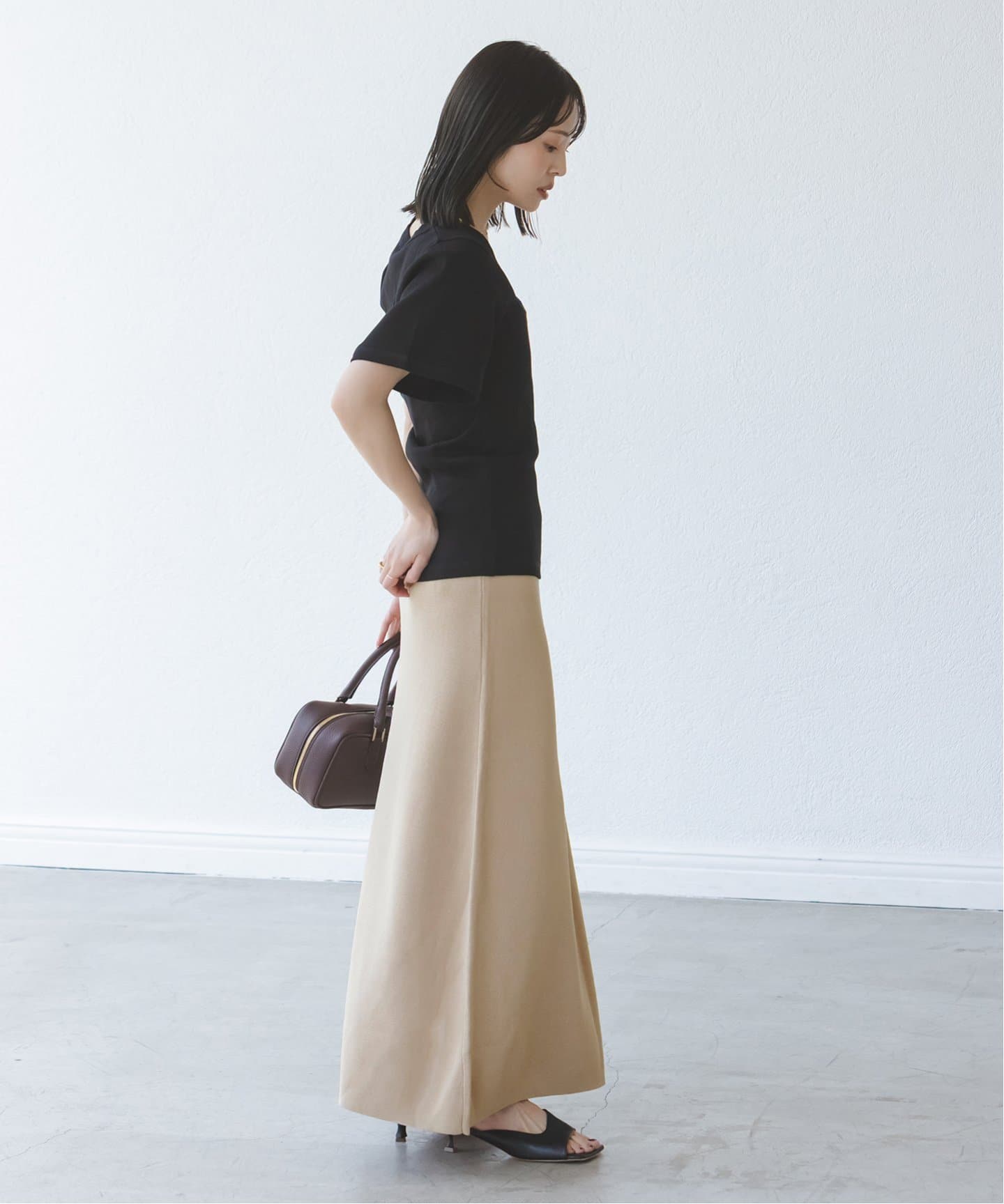 BY MALENE BIRGER/バイマレーネビルガー ニットスカート（ロング