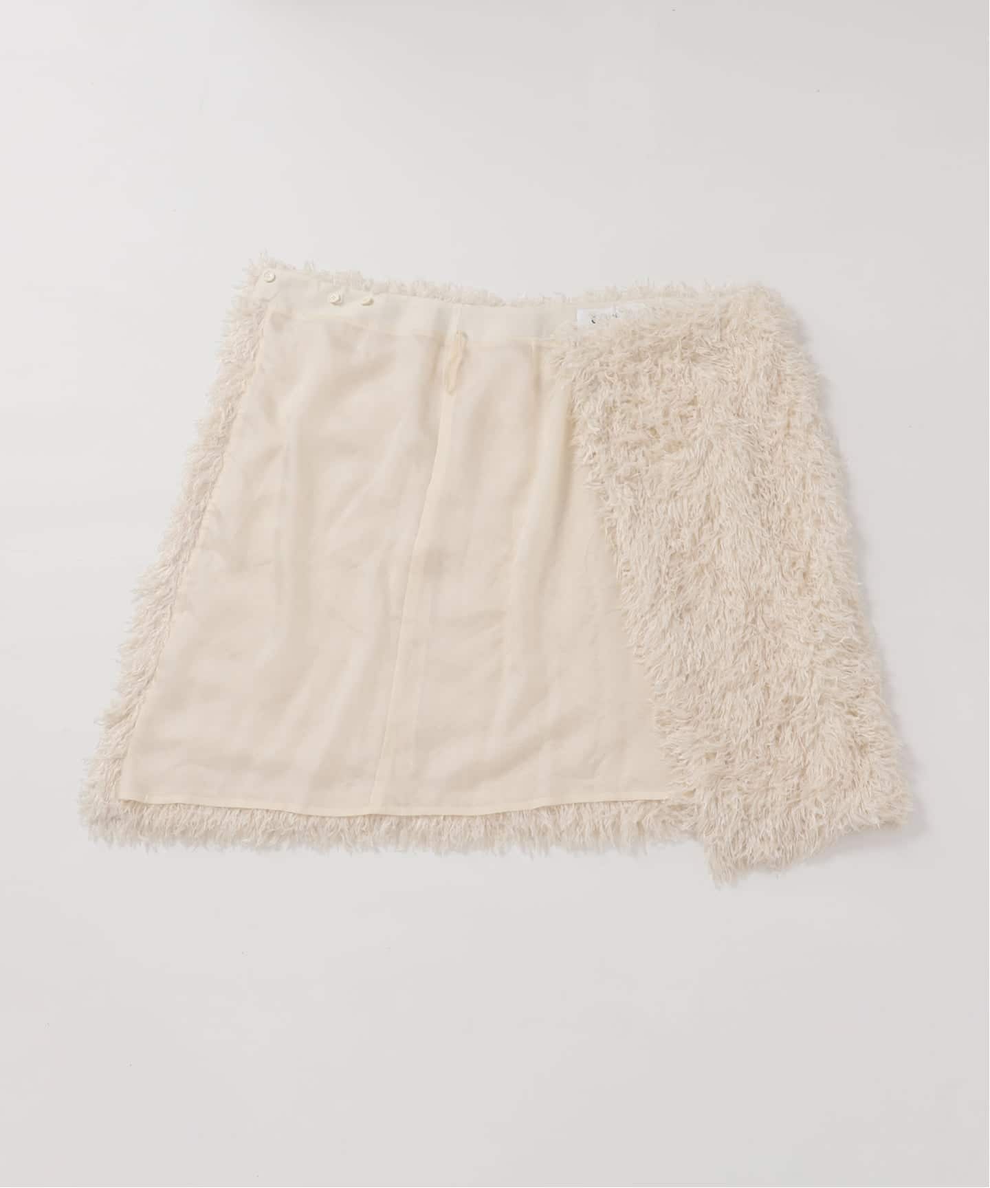 Feathered Fur Skirt / フェザーファースカート（ひざ丈スカート