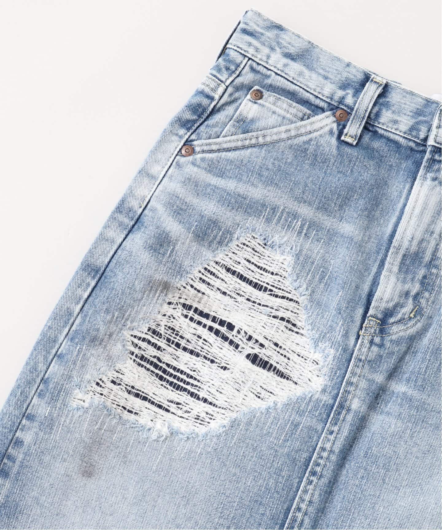 Lee / リー】ダメージ レギュラー スカート by KOWGA / コウガ（デニム