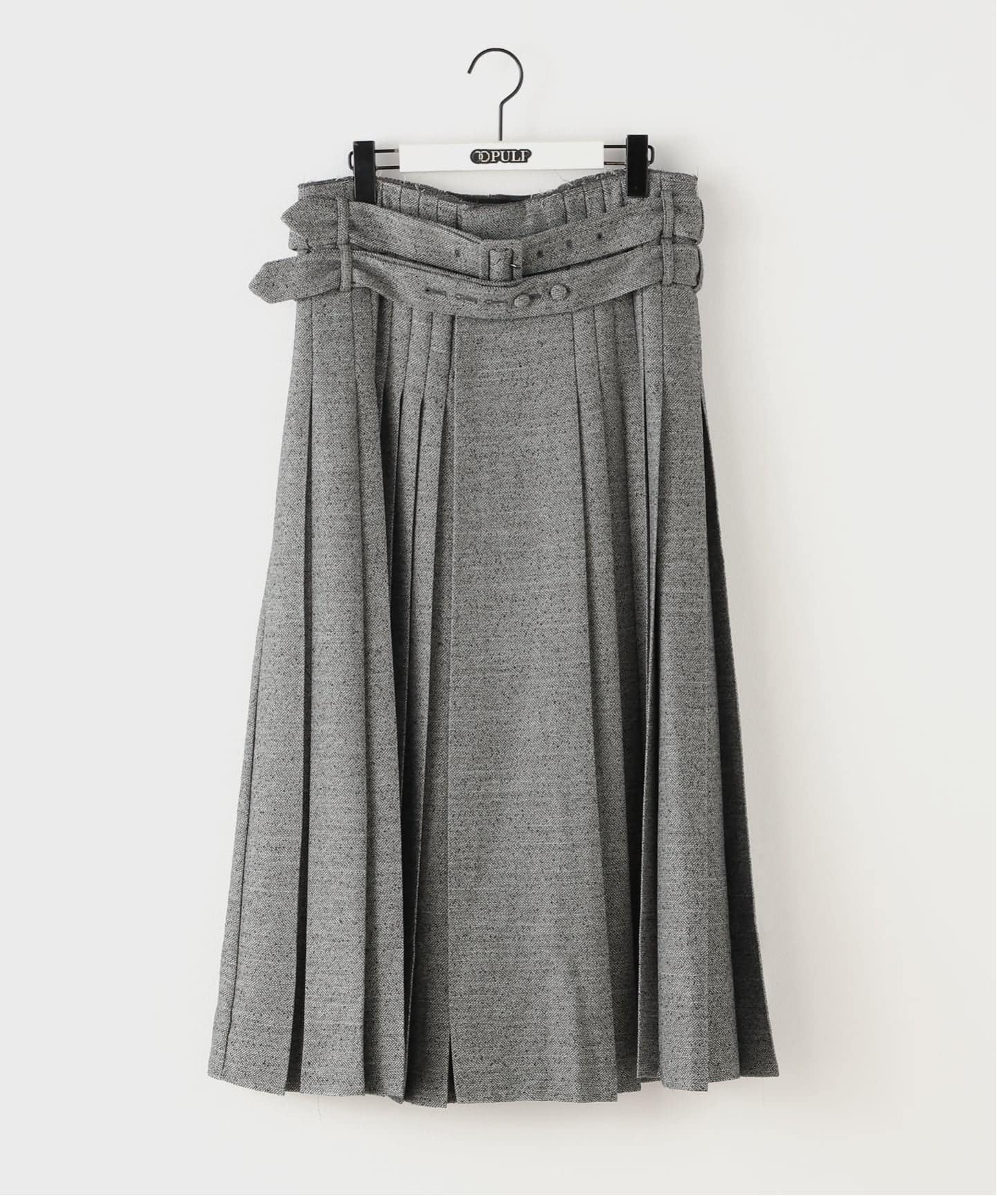 Open yy スカート. オープンワーク グレー Geek Office / ギークオフィス】OPEN YY Woven DOUBLE BELTED